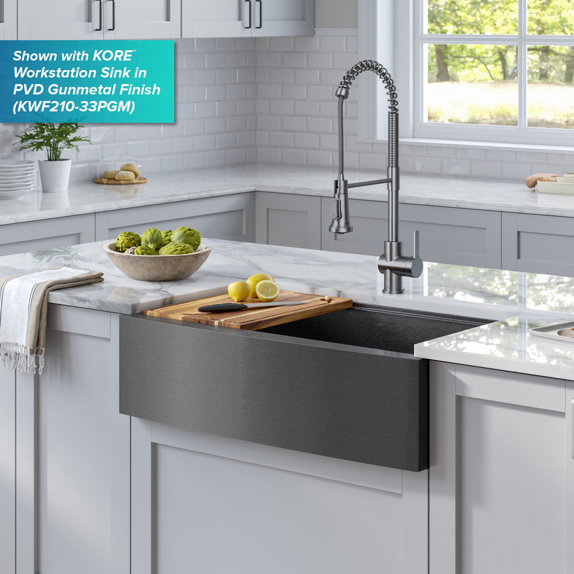 Kraus KSF-1691SFS Kitchen-Faucets - View #16