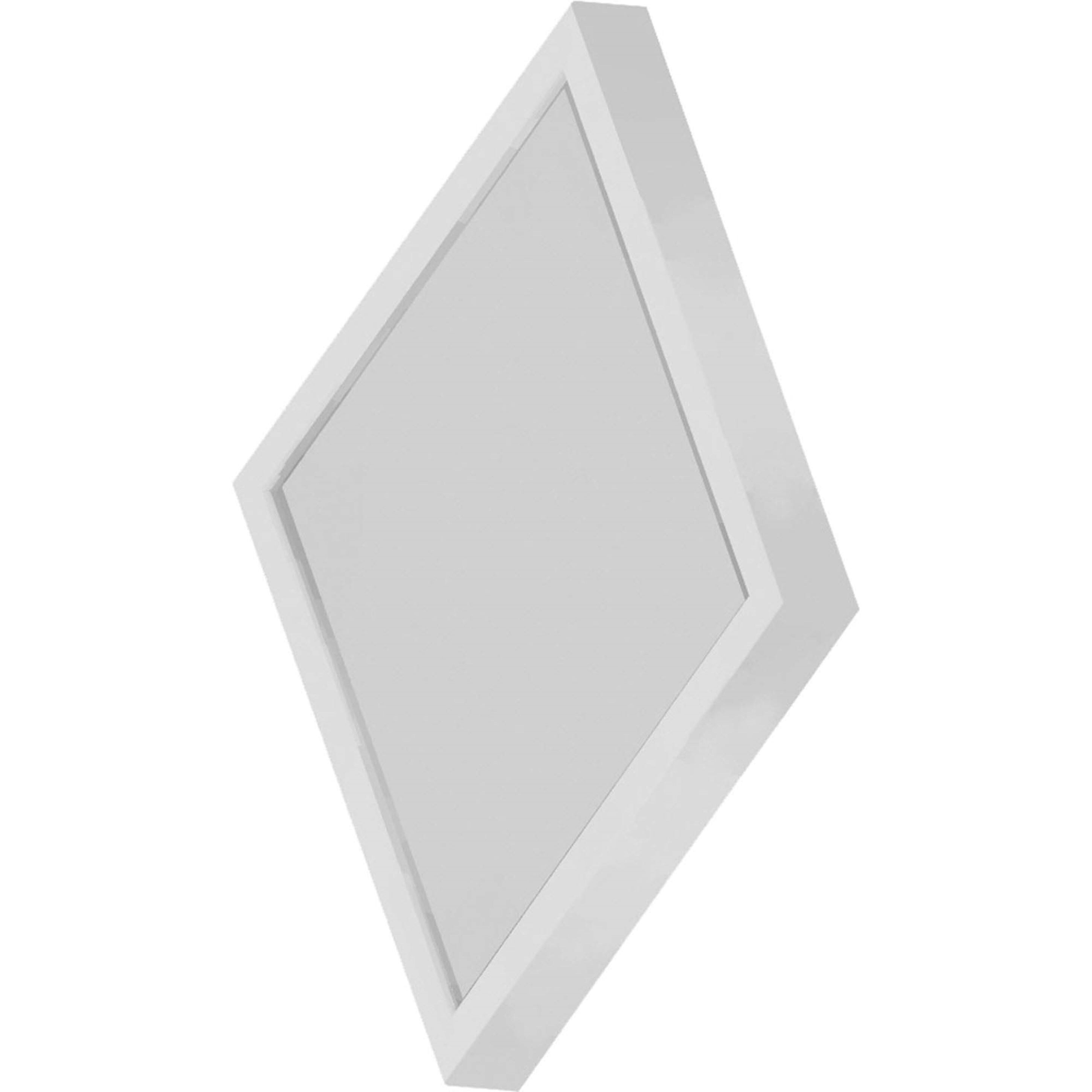 White 12" Square LED Flush Mount Ceiling Light