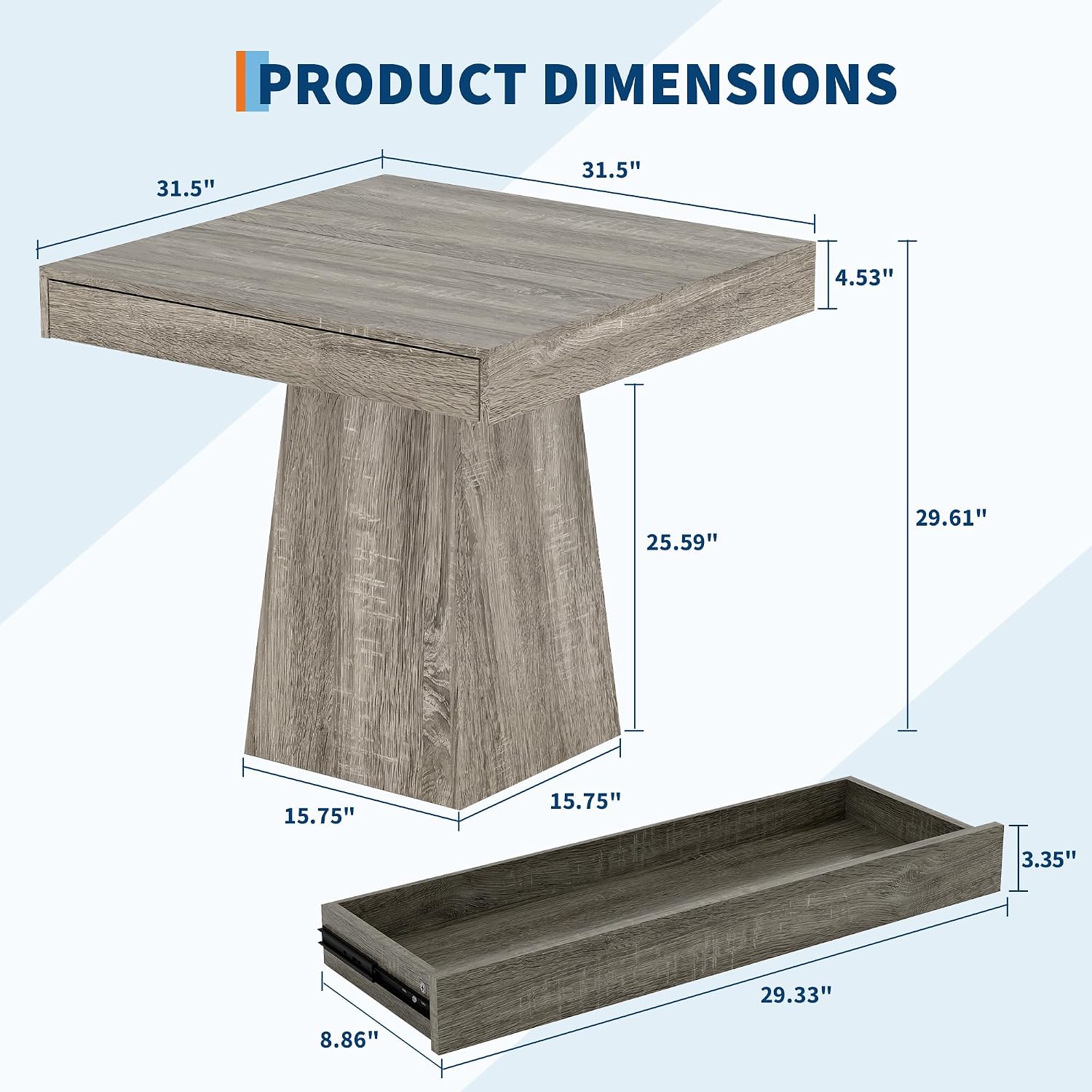 IdealHouse ABC-OLEAYAVU-WRDME5L Dining-Tables - View #3