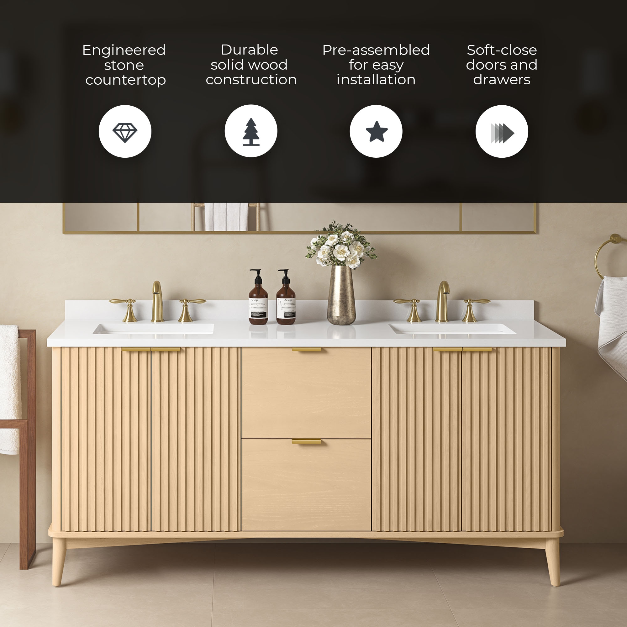 OVE Decors 15VVA-BERK72-174 Bath-Vanity-Combo - View #3