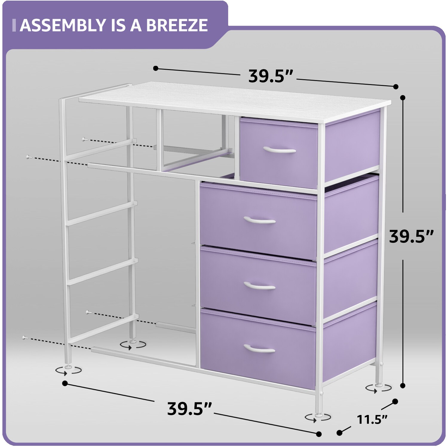 SORBUS 192405020223 dressers - View #5