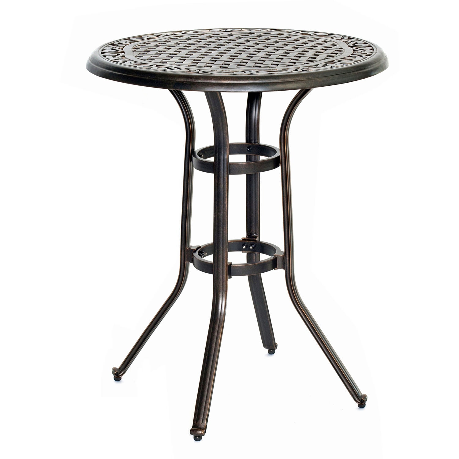 Hanover TRADDN3PCPDBR-BLU Patio-Dining-Sets - View #6