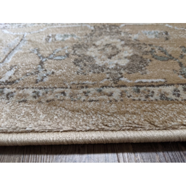 Radici USA Colosseo 3 X 5 (ft) Beige Indoor Distressed/Overdyed Vintage ...
