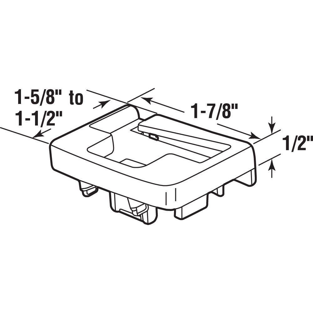 Prime-Line N 7155 Sliding-Closet-Door-Guides - View #2