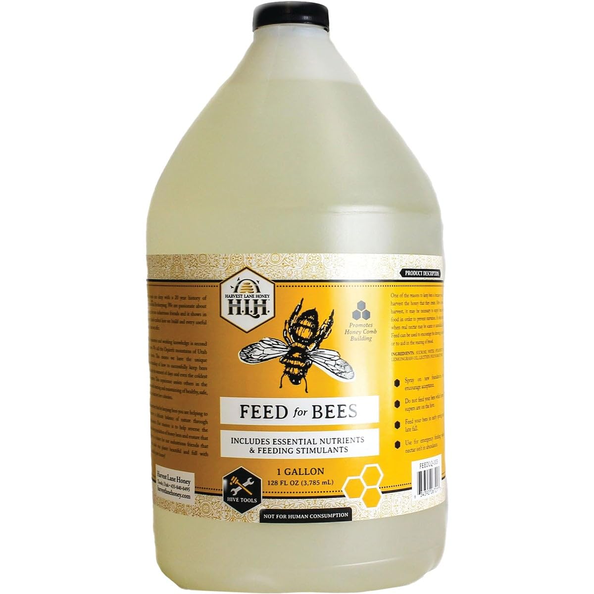Harvest Lane Honey - Honeybee Liquid Feed 1-Gal.