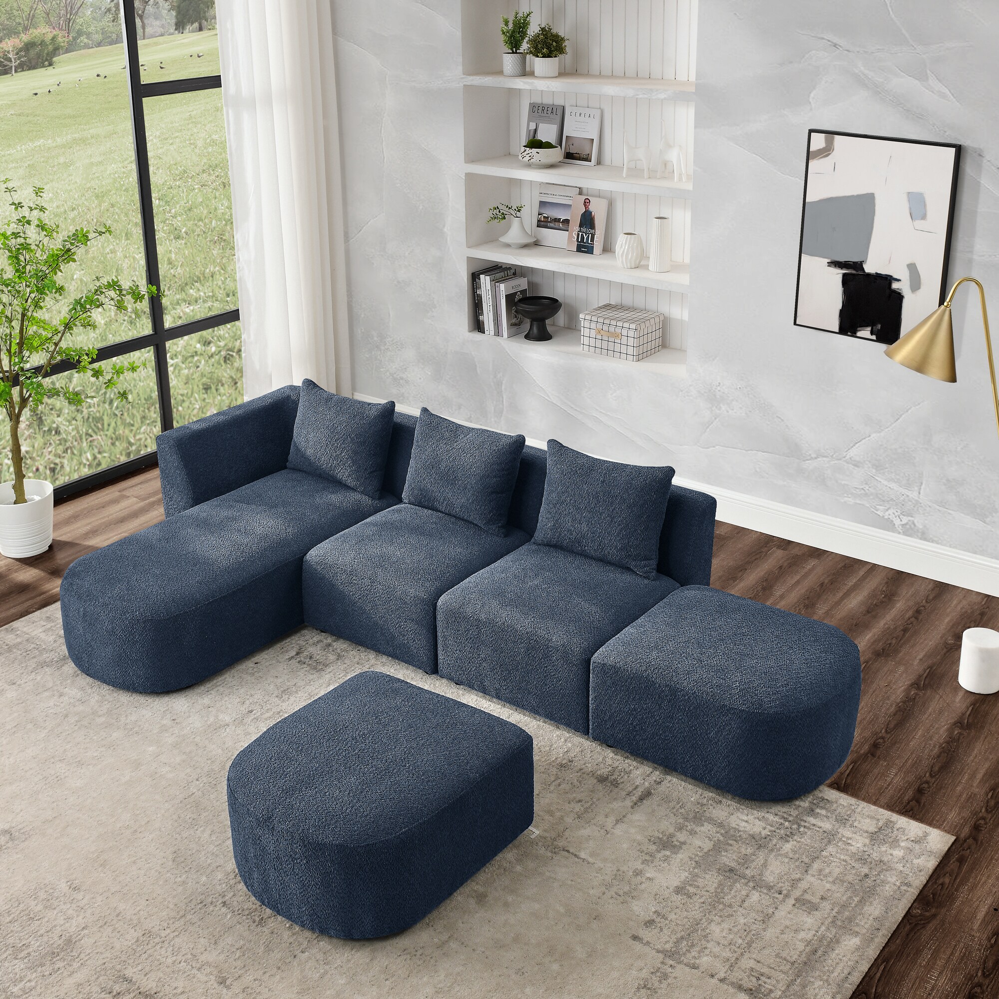 SINOFURN SYB920001BL Sofas-Loveseats - View #5