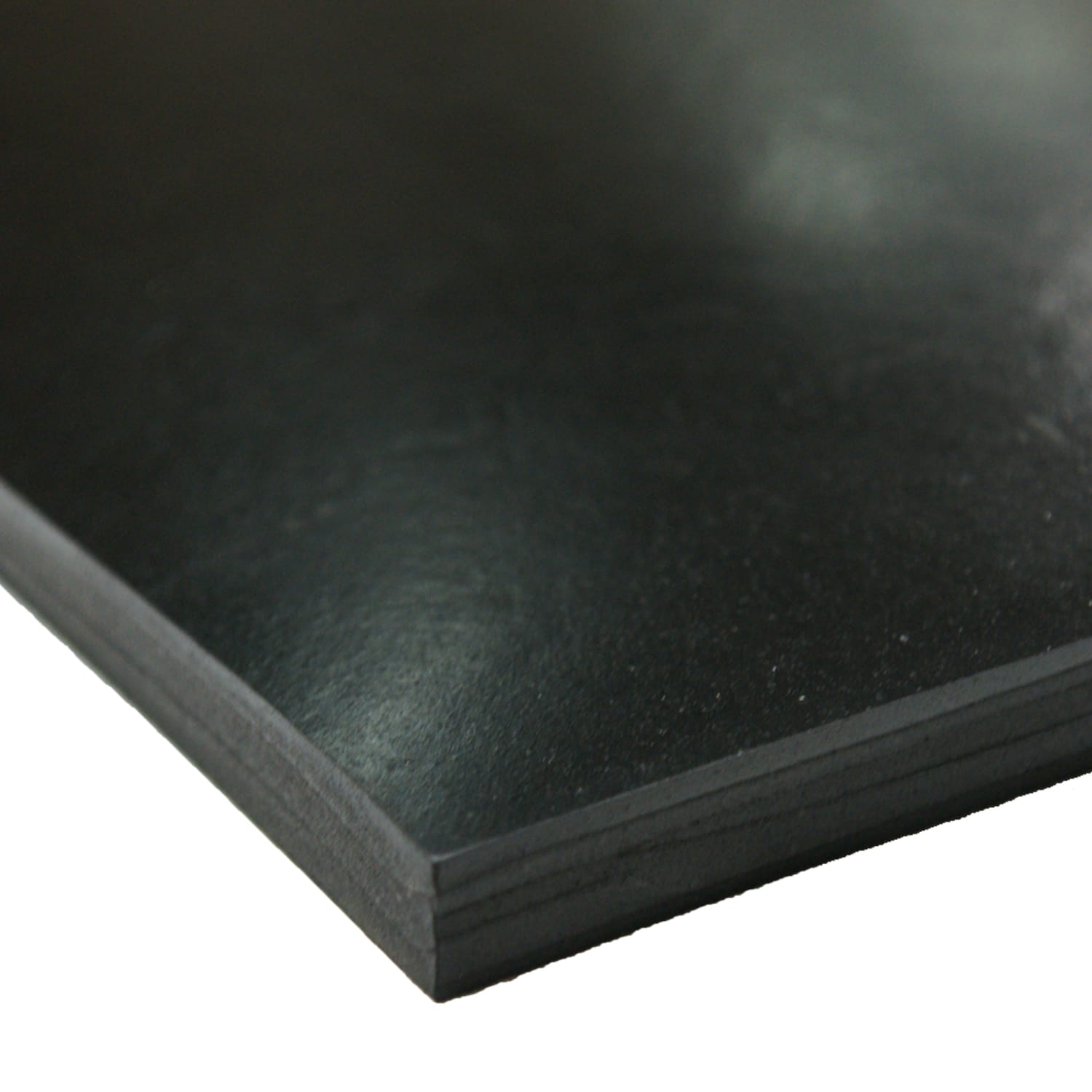 Rubber-Cal Recycled Flooring 1/4 in. T x 4 ft. W x 10 ft. L Black