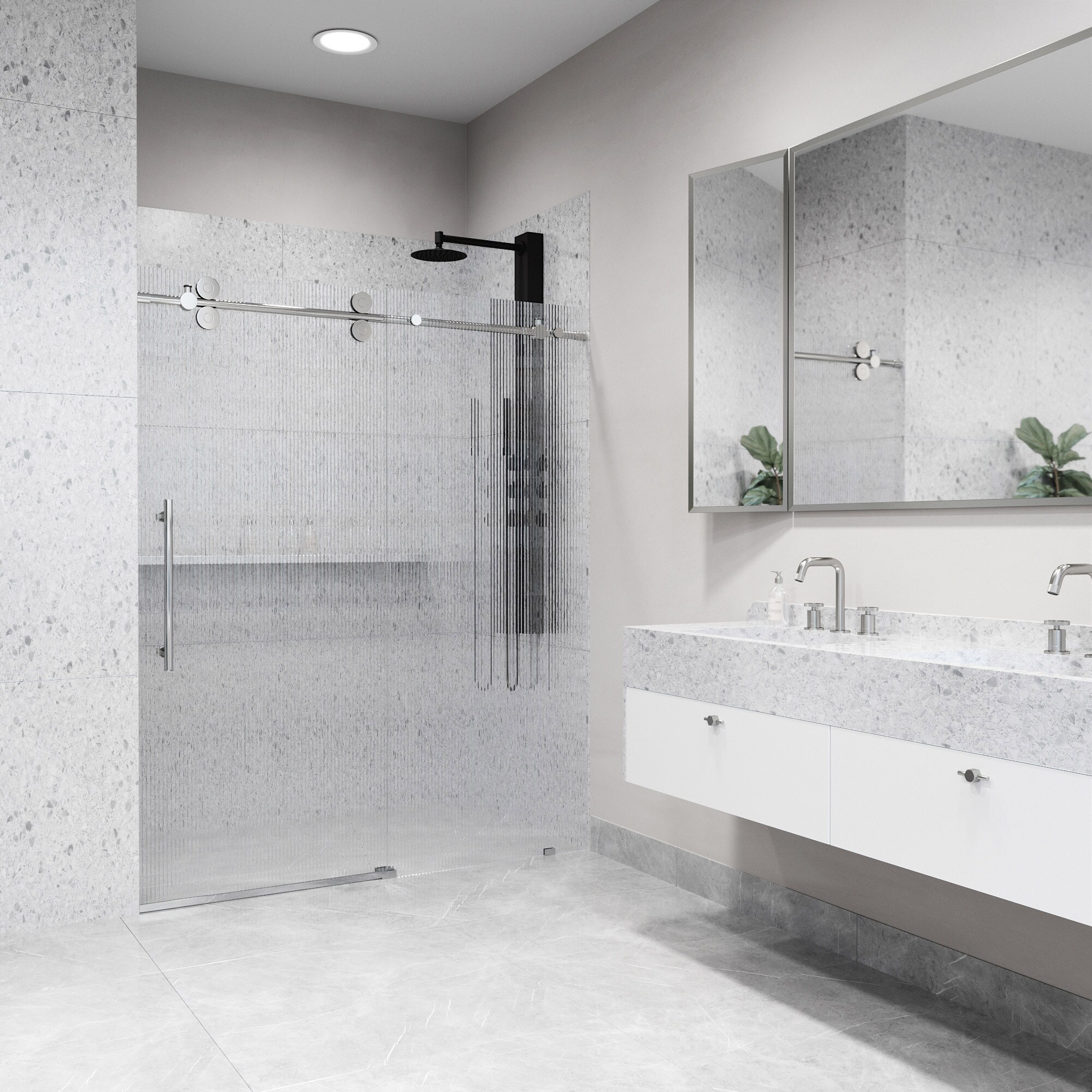 VIGO VG6041CHFL6074L Shower-Doors - View #5