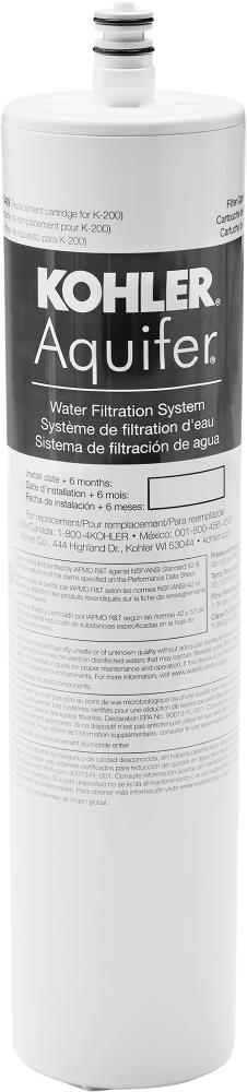 KOHLER K-20852-NA Sediment and Particulate Under Sink Replacement Filter