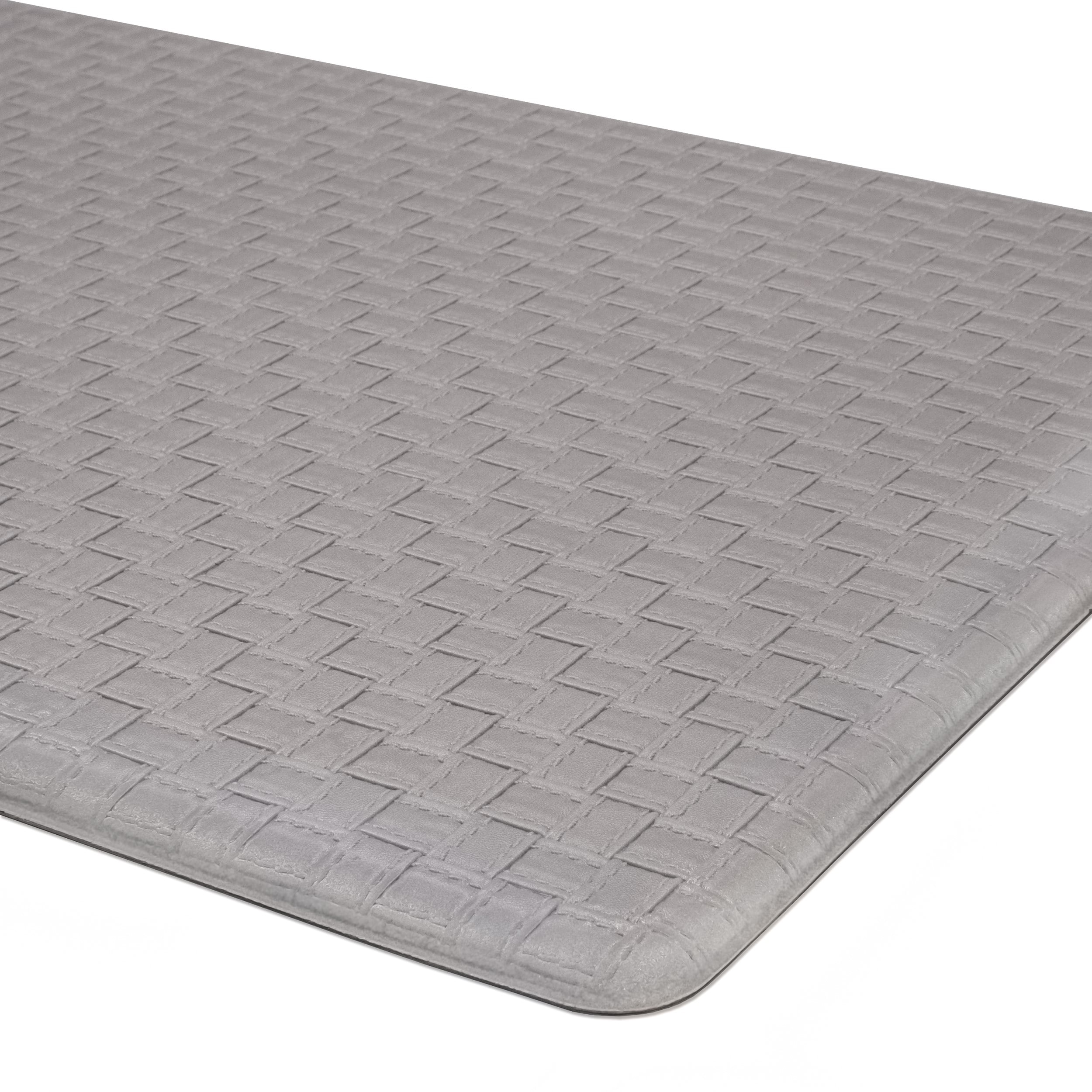 Emeril Lagasse 2-ft x 3-ft Grey Rectangular Indoor Anti-fatigue Mat in the  Mats department at