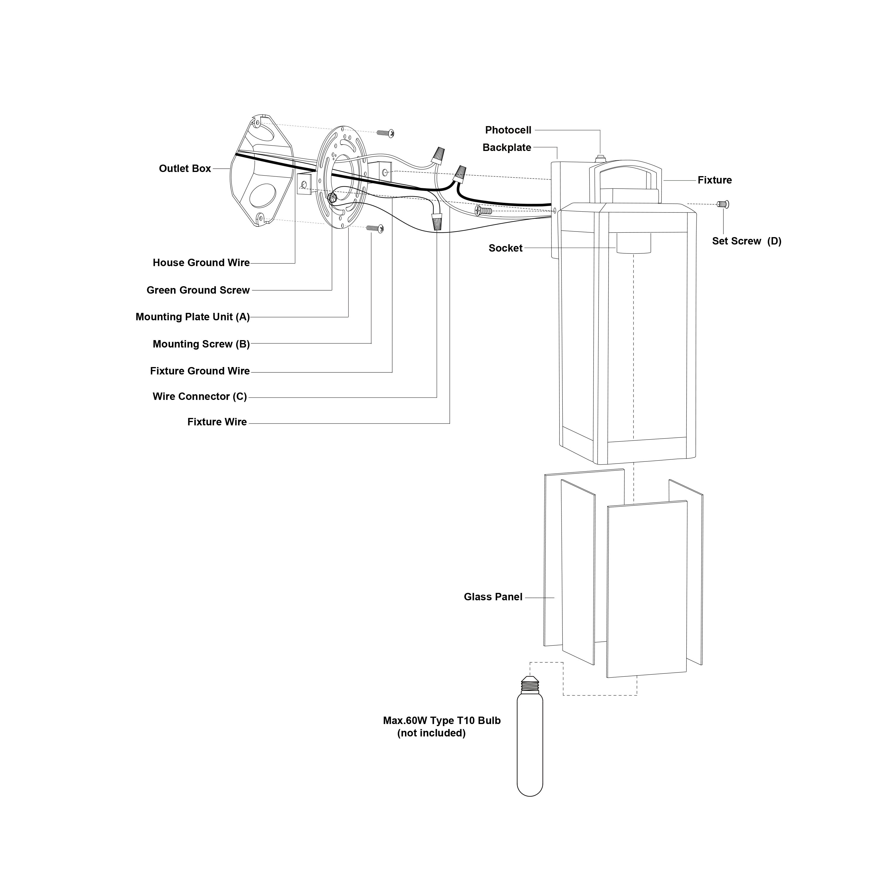 Cascadia T0707 Outdoor-Wall-Lighting - View #11