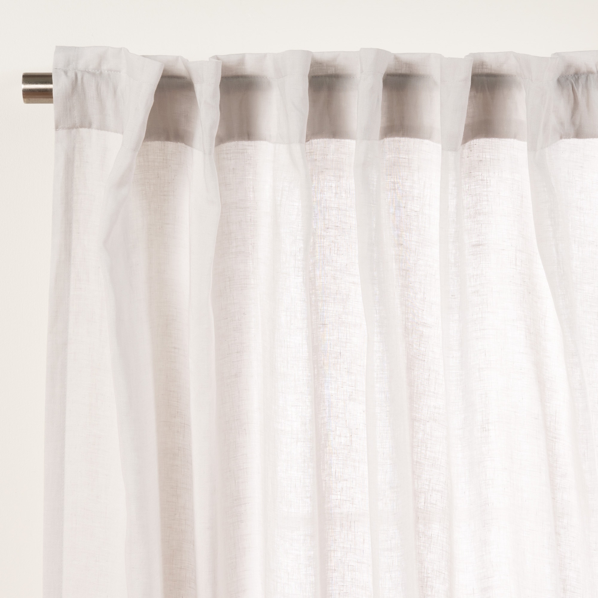 Best Home Fashion YK-01-BT-LN-84-LT.GR curtains - View #2