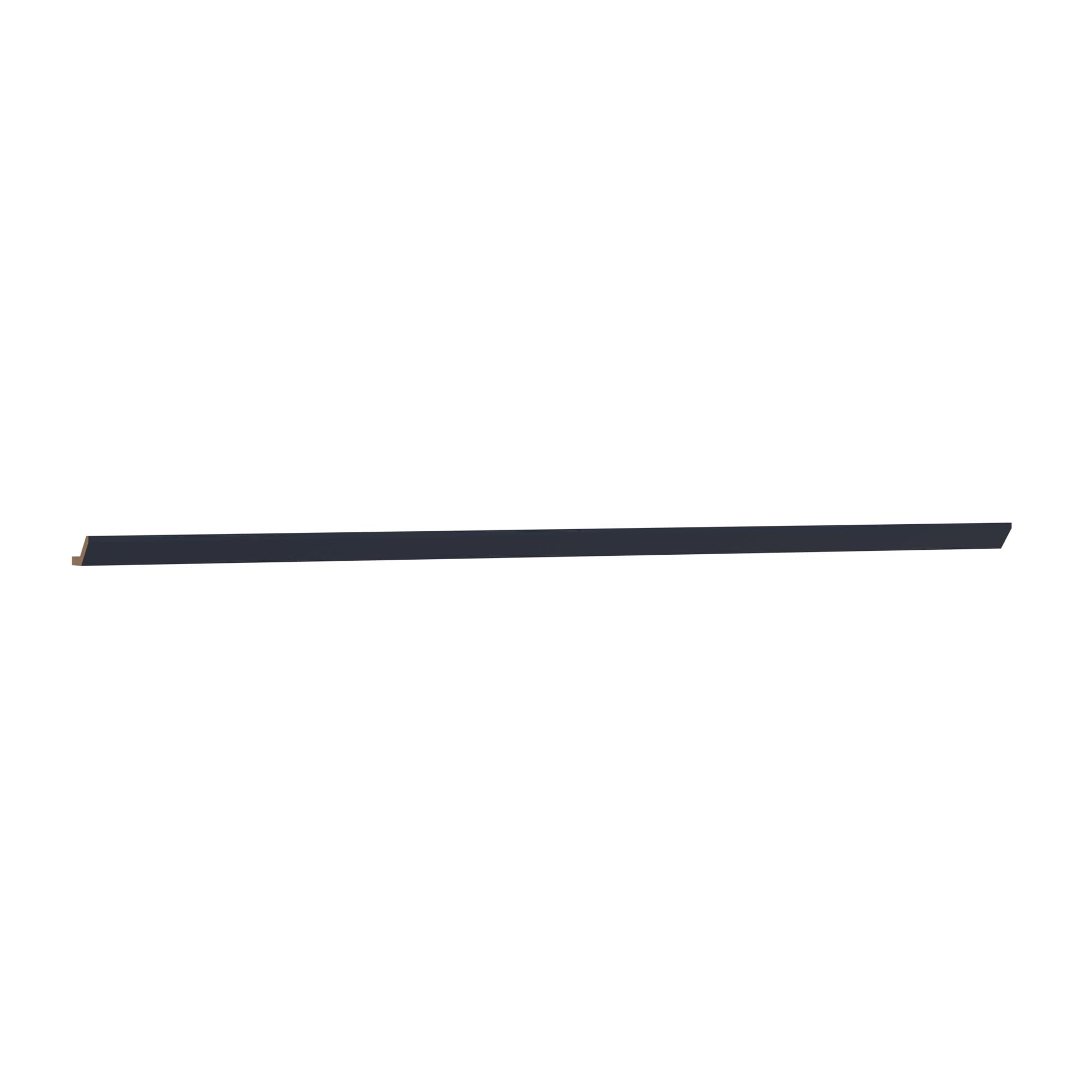KraftMaid Momentum ACM8G77 Deveron Cabinet Crown Moulding 96-in W x 2.625-in H x 4.15 D Midnight Painted