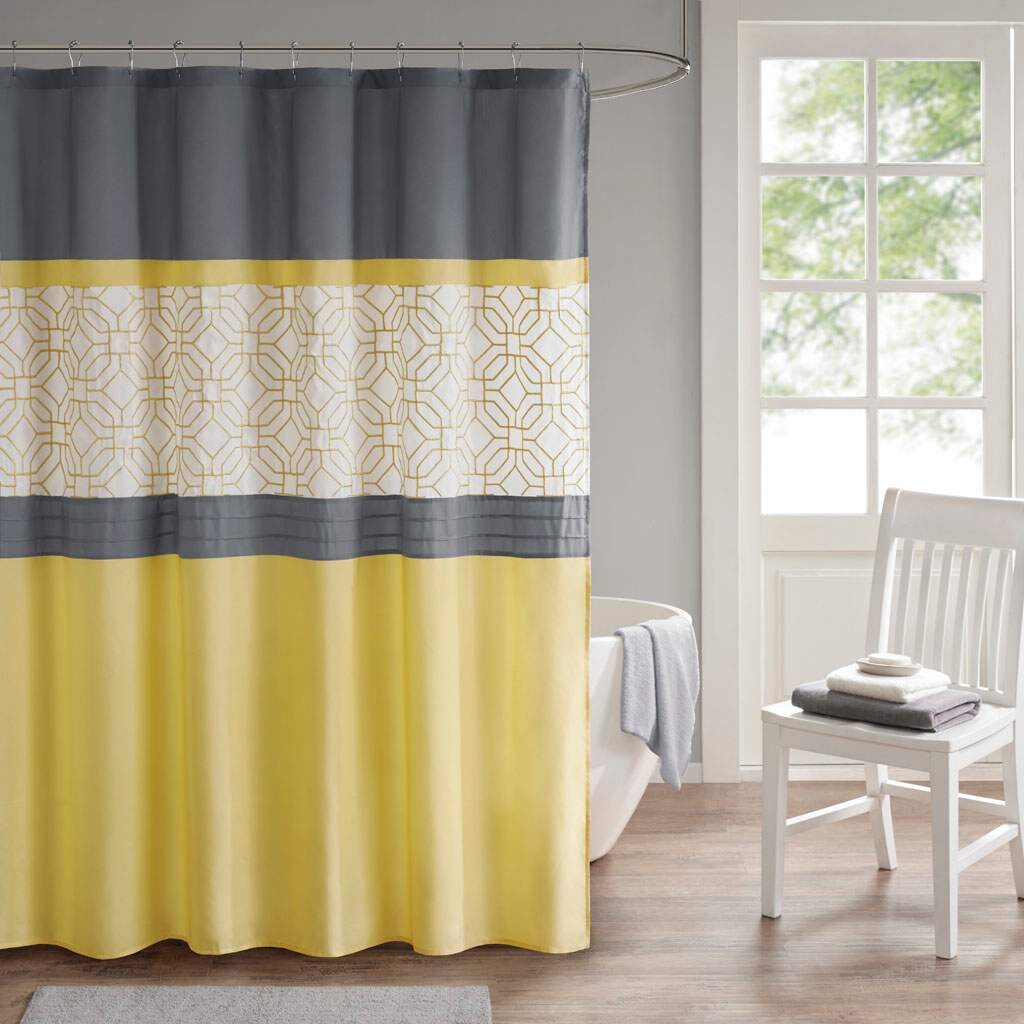 Vynxaria LEXY0842-DJYS-YL003 Shower-Curtains-Liners - View #2
