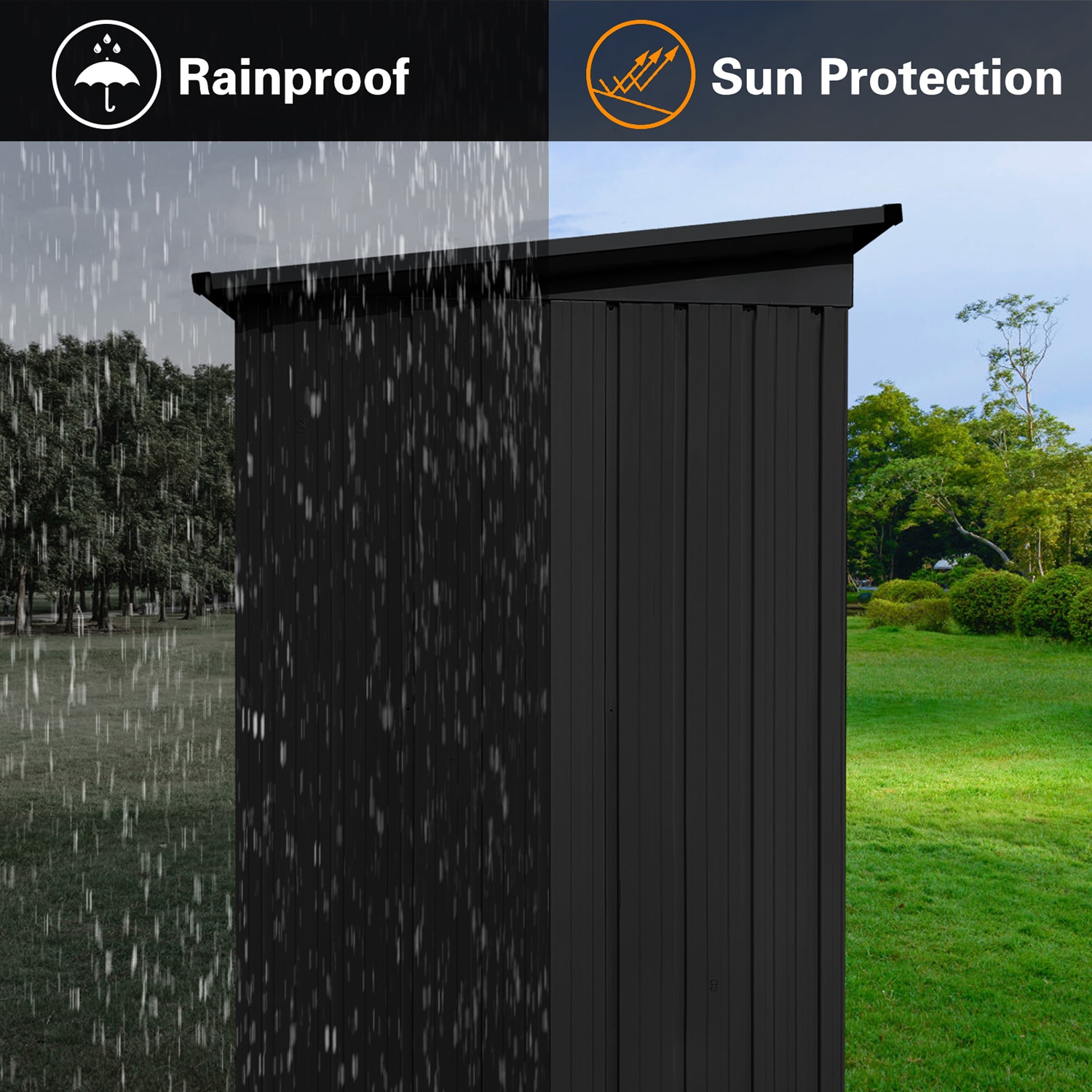 GZMR GM-W1371 Metal-Storage-Buildings-Sheds - View #5