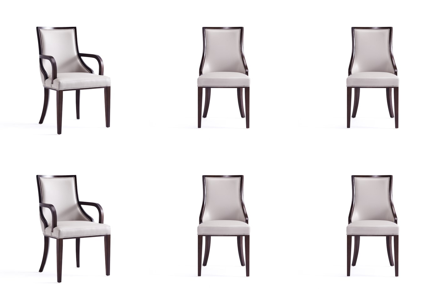 Manhattan Comfort 4-DC048-LG Dining-Chairs - View #2