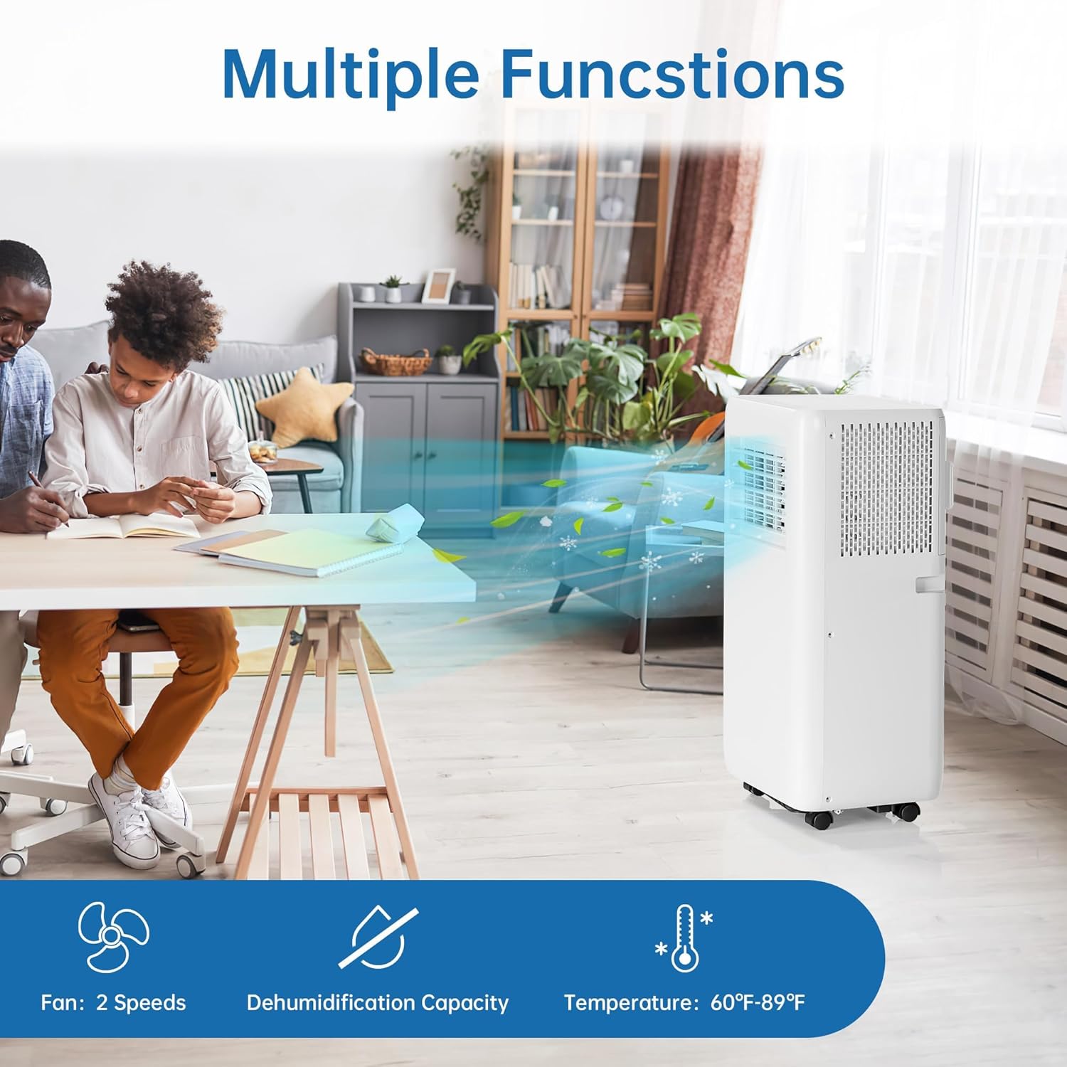 Qeetex ZYS-PHO-10G8TA90 Portable-Air-Conditioners - View #3
