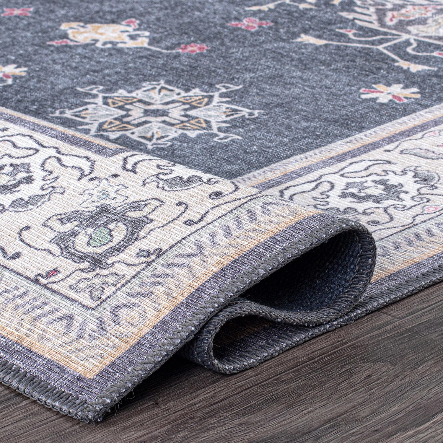 World Rug Gallery 5063DARKGRAY5X7 rugs - View #9