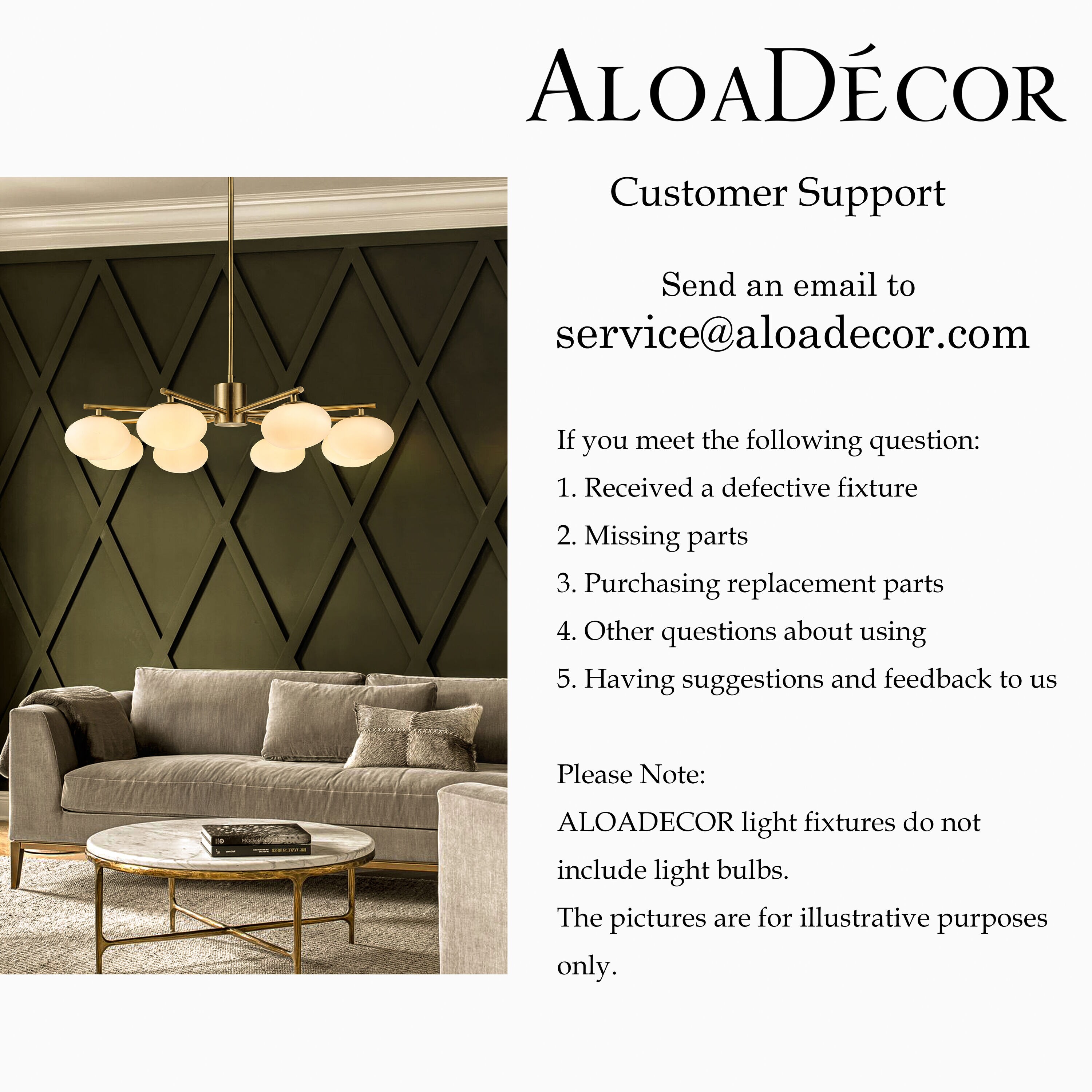 AloaDecor Lighting L7202D8501A b090015 - View #8