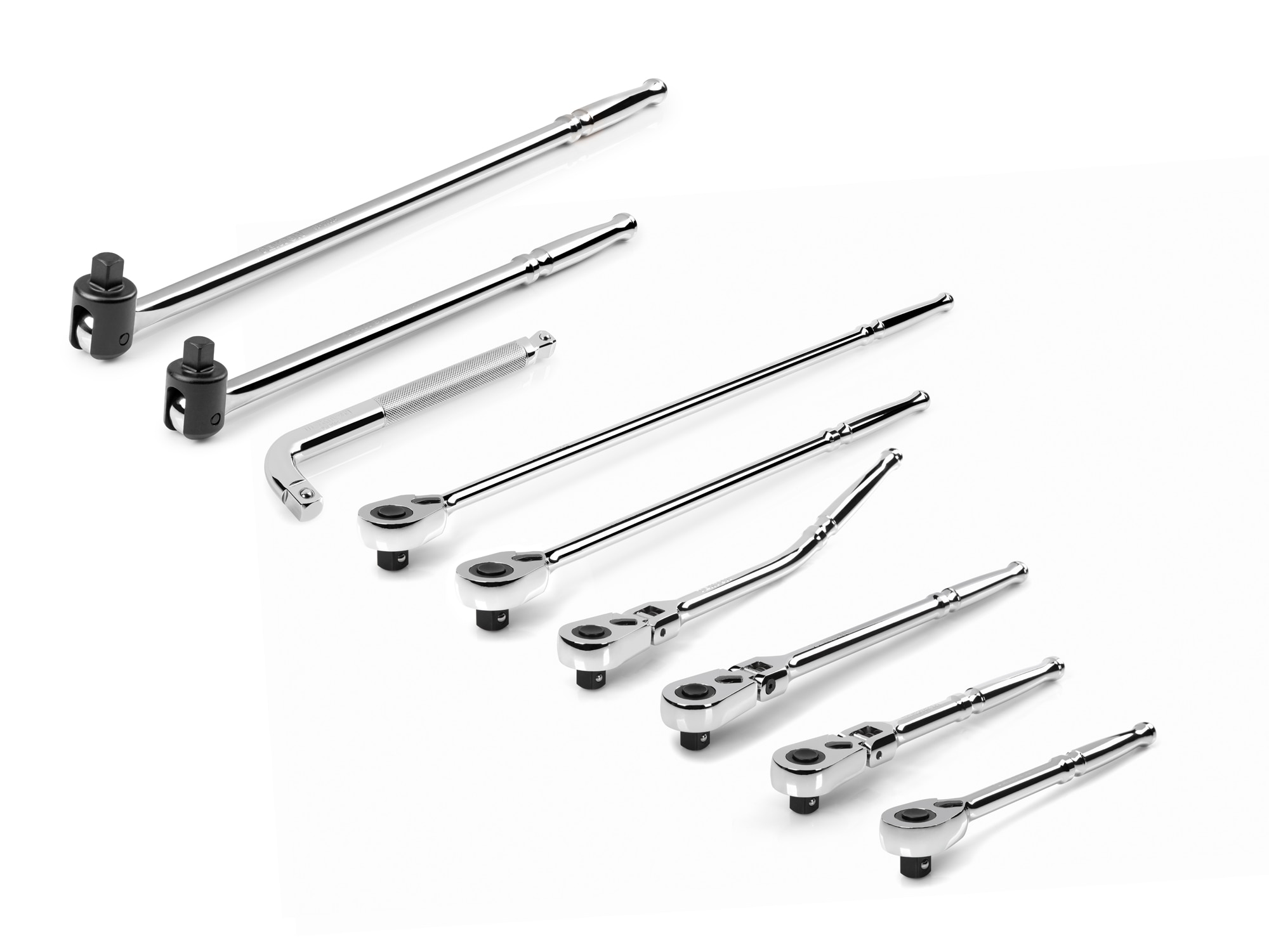 TEKTON 1/2 Inch Drive Quick-Release Ratchet, L-Handle, and Breaker Bar Set (9-Piece) SDR99201 Sansujyuku sansujyuku.com