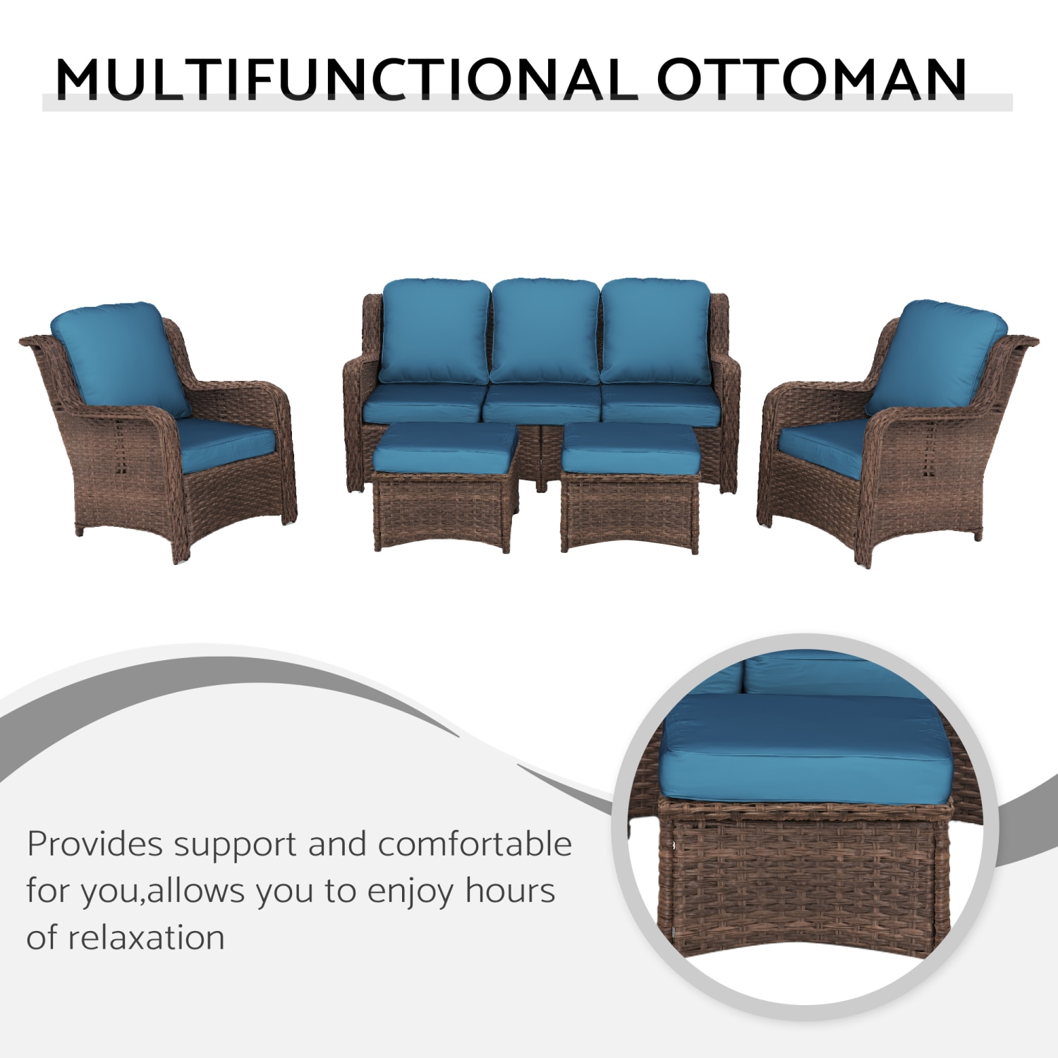 Streamdale Furniture W1710S00257 Patio-Conversation-Sets - View #5