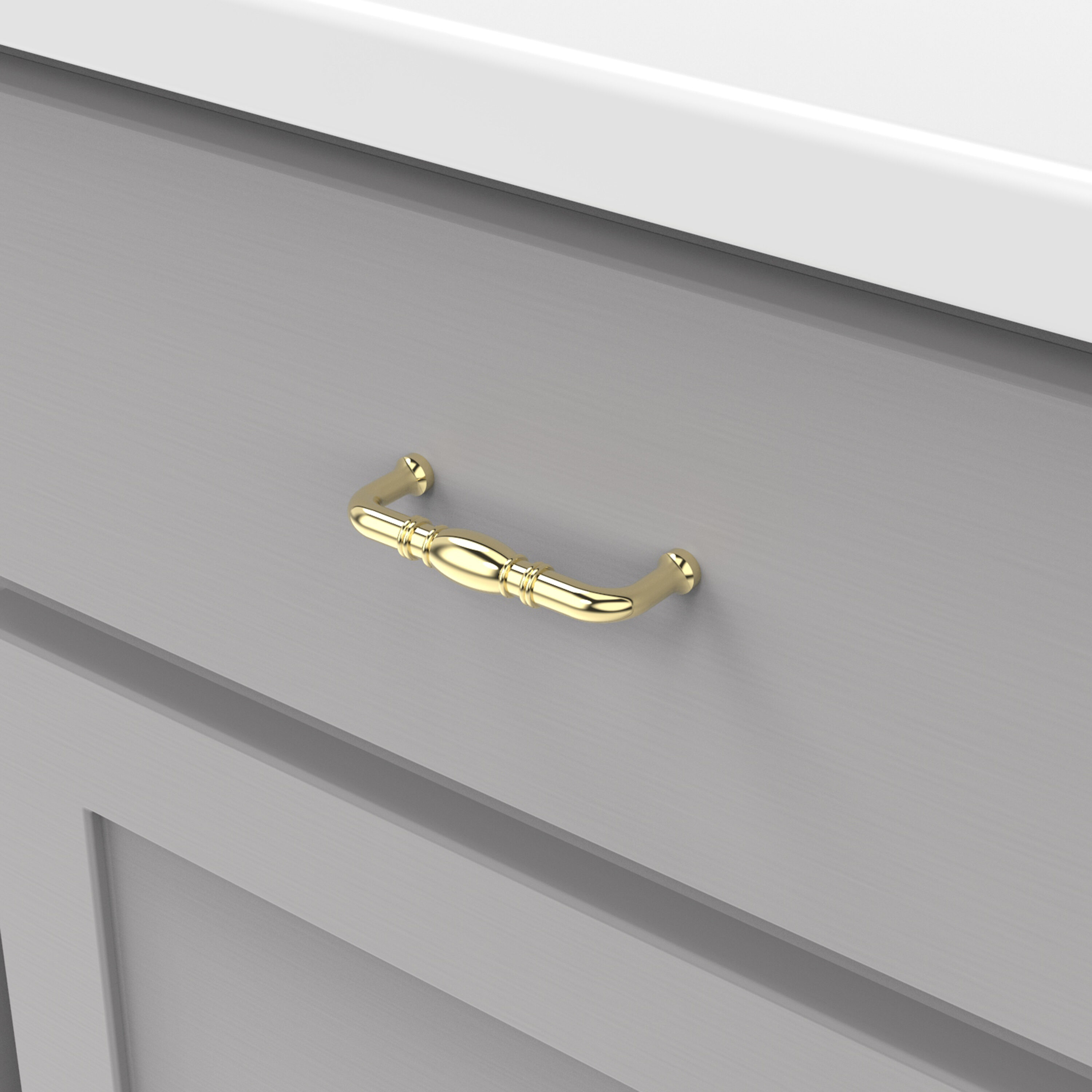 Hickory Hardware P3050-PB Cabinet-Pulls - View #3