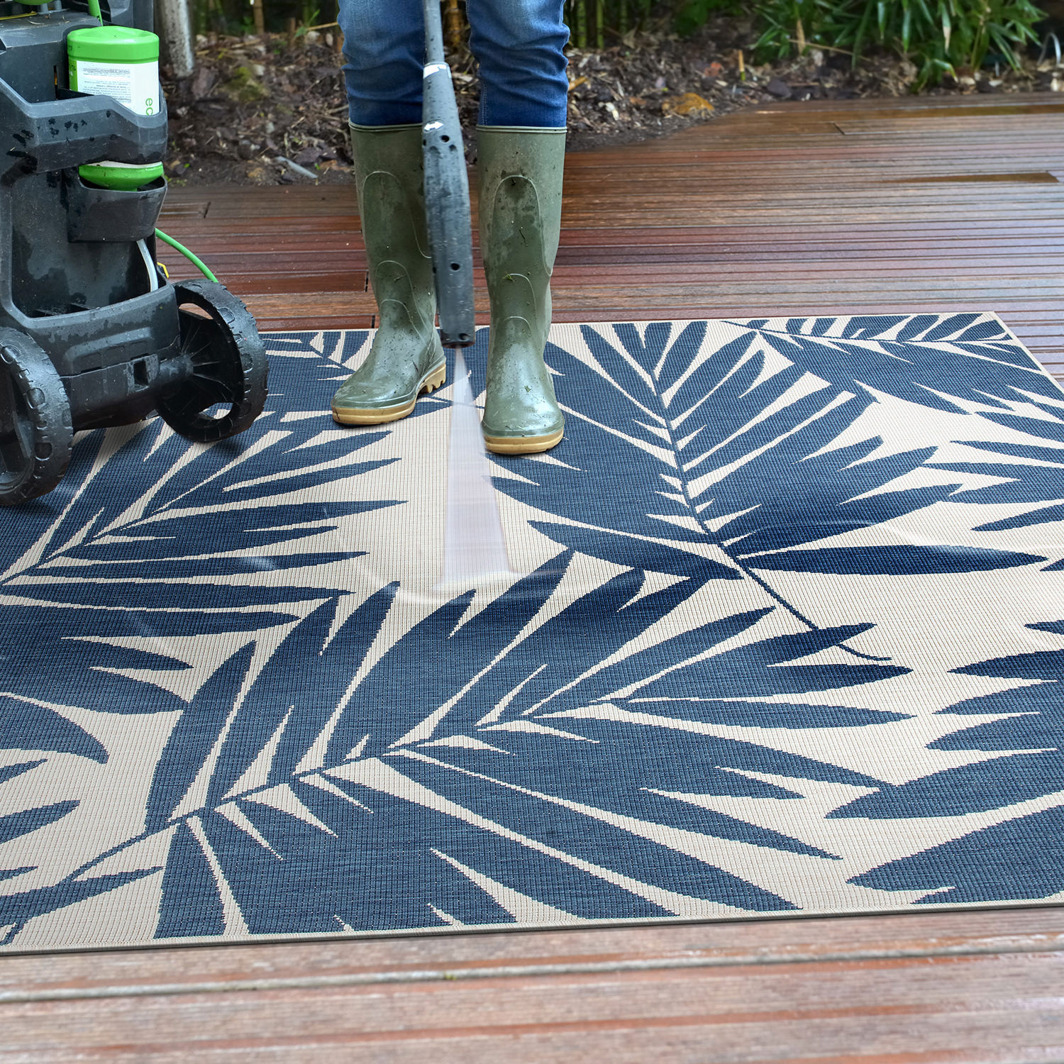 World Rug Gallery 4033BLUE5X7 rugs - View #11