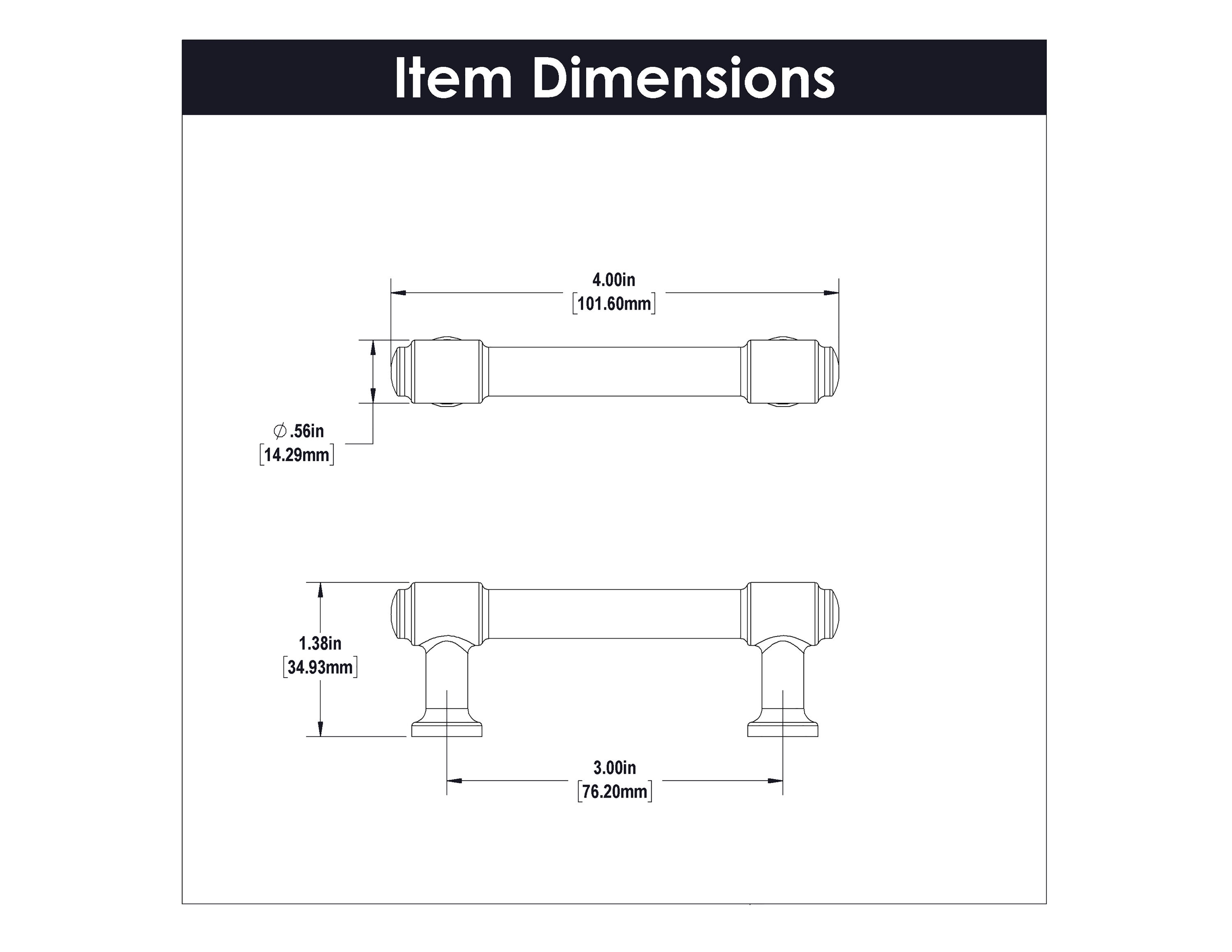Hickory Hardware H077851SN Cabinet-Pulls - View #4