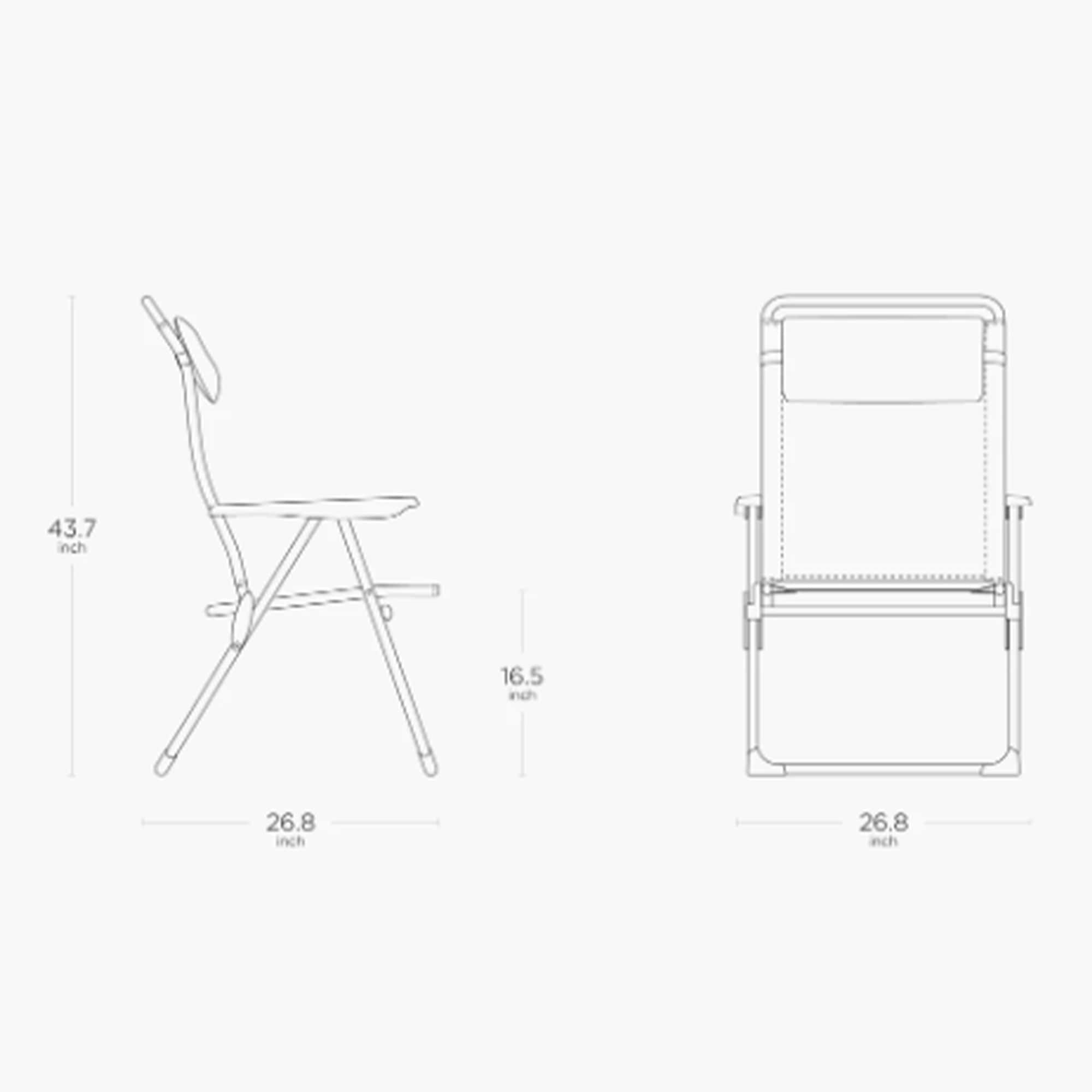 Lafuma 397741 Beach-Camping-Chairs - Thumbnail View #3