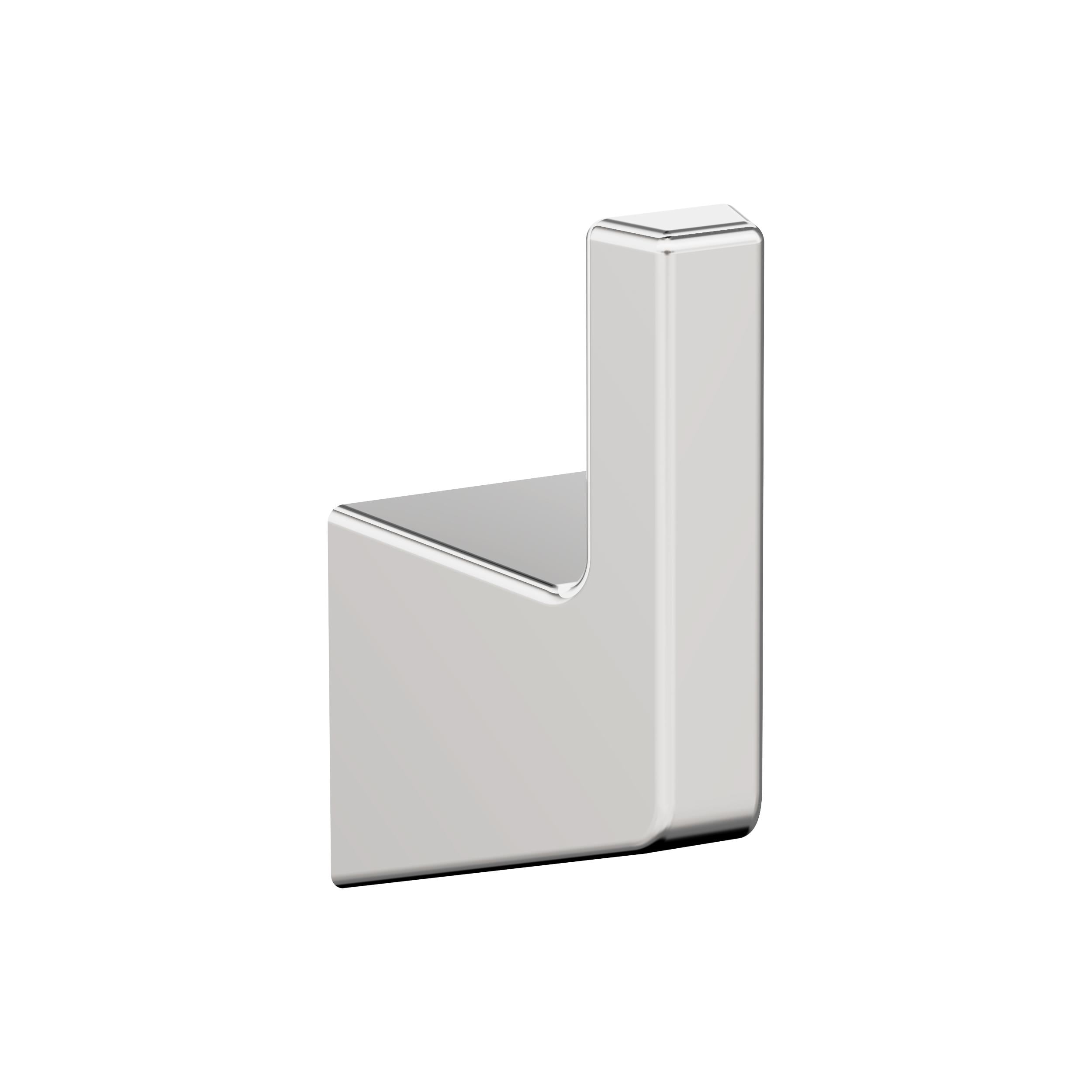 Amerock BH3600026 Blackrock Chrome Single -Hook Wall mount Towel Hook