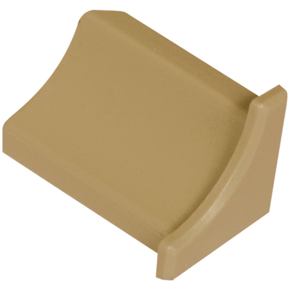 Schluter Systems E/PHK1S/HB Dilex-PHK 0.563-in W x 1-in L Light beige PVC End caps Tile Edge Trim