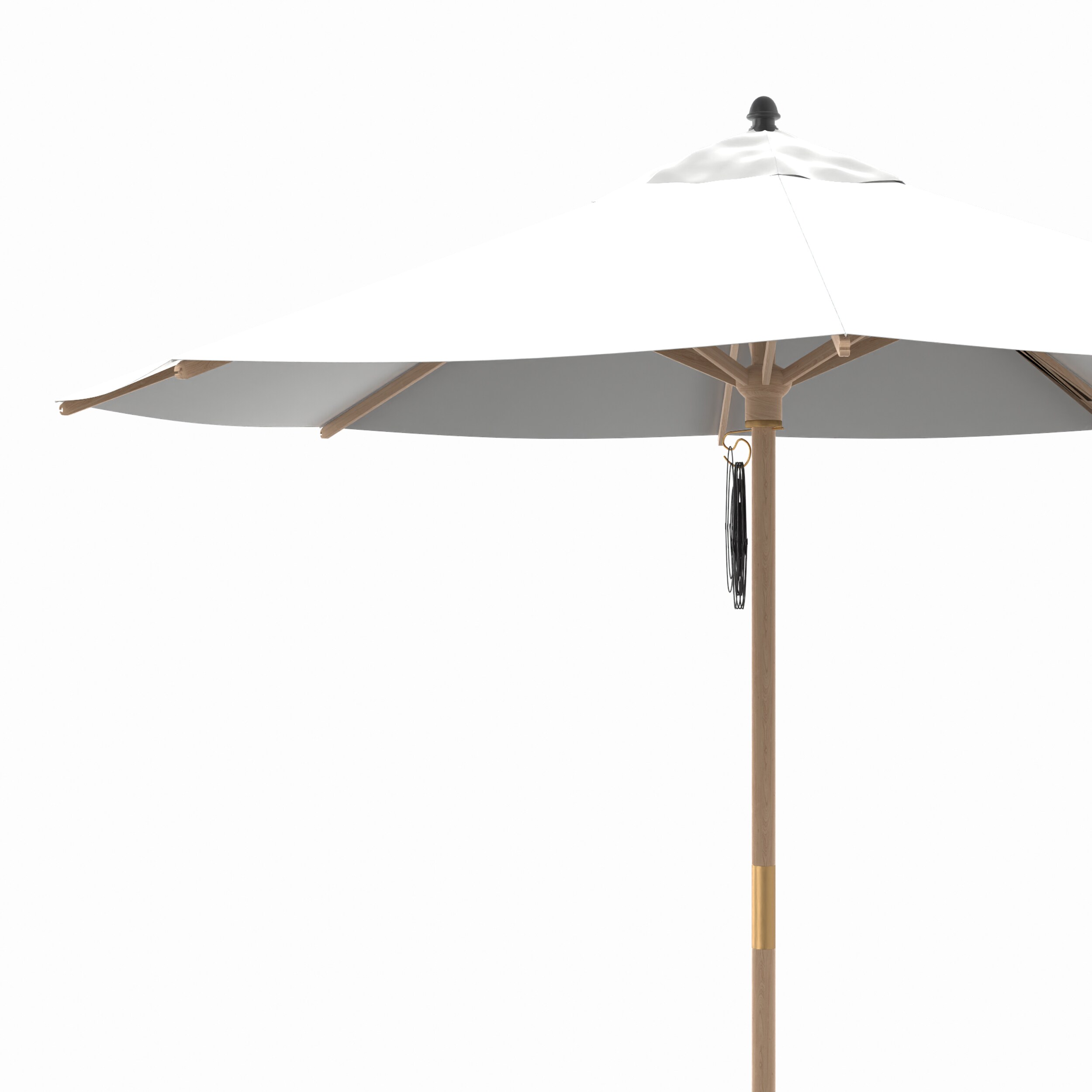 Origin 21 8.46-ft Aluminum Octagon Market Patio Umbrella