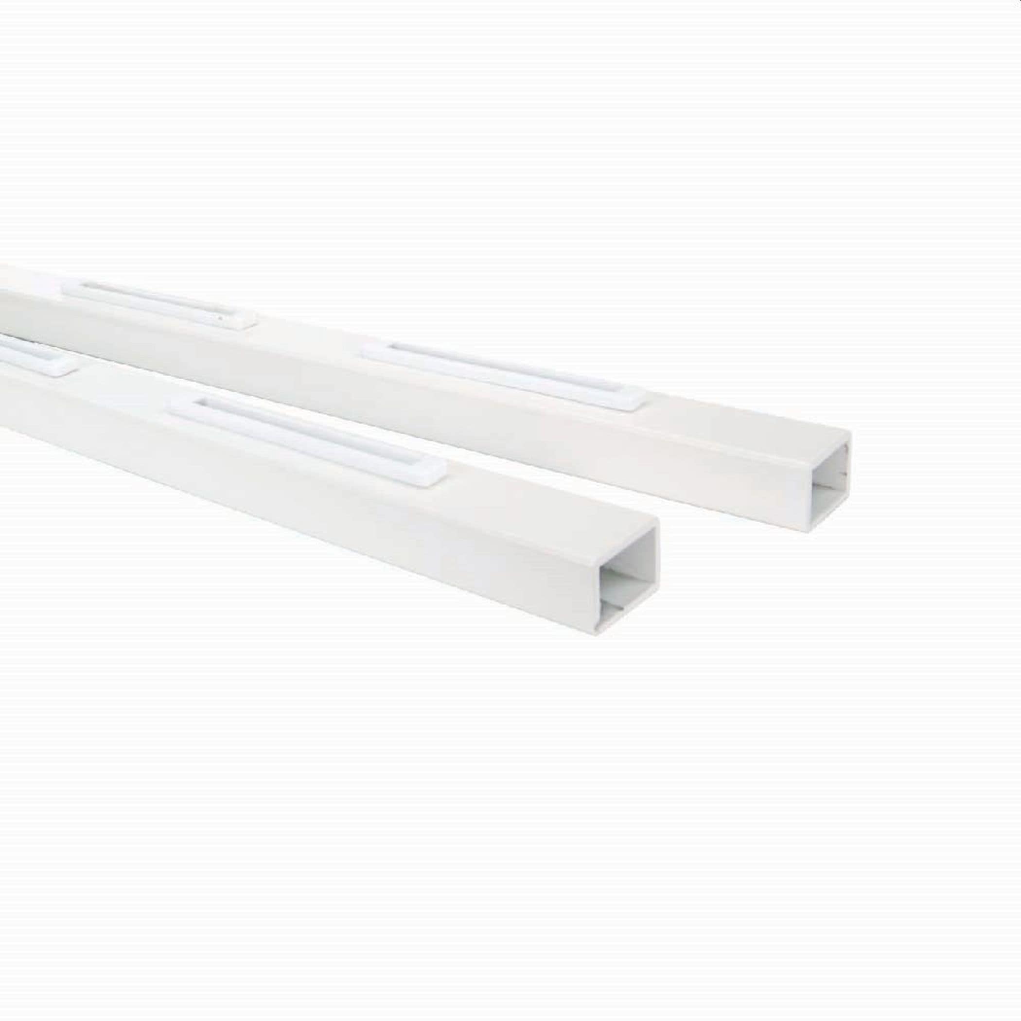 Fortress Building Products 51272091 1-1/2-in x 72-in x 1-1/4-in Pure View White Aluminum Square Deck Baluster (2-Pack)