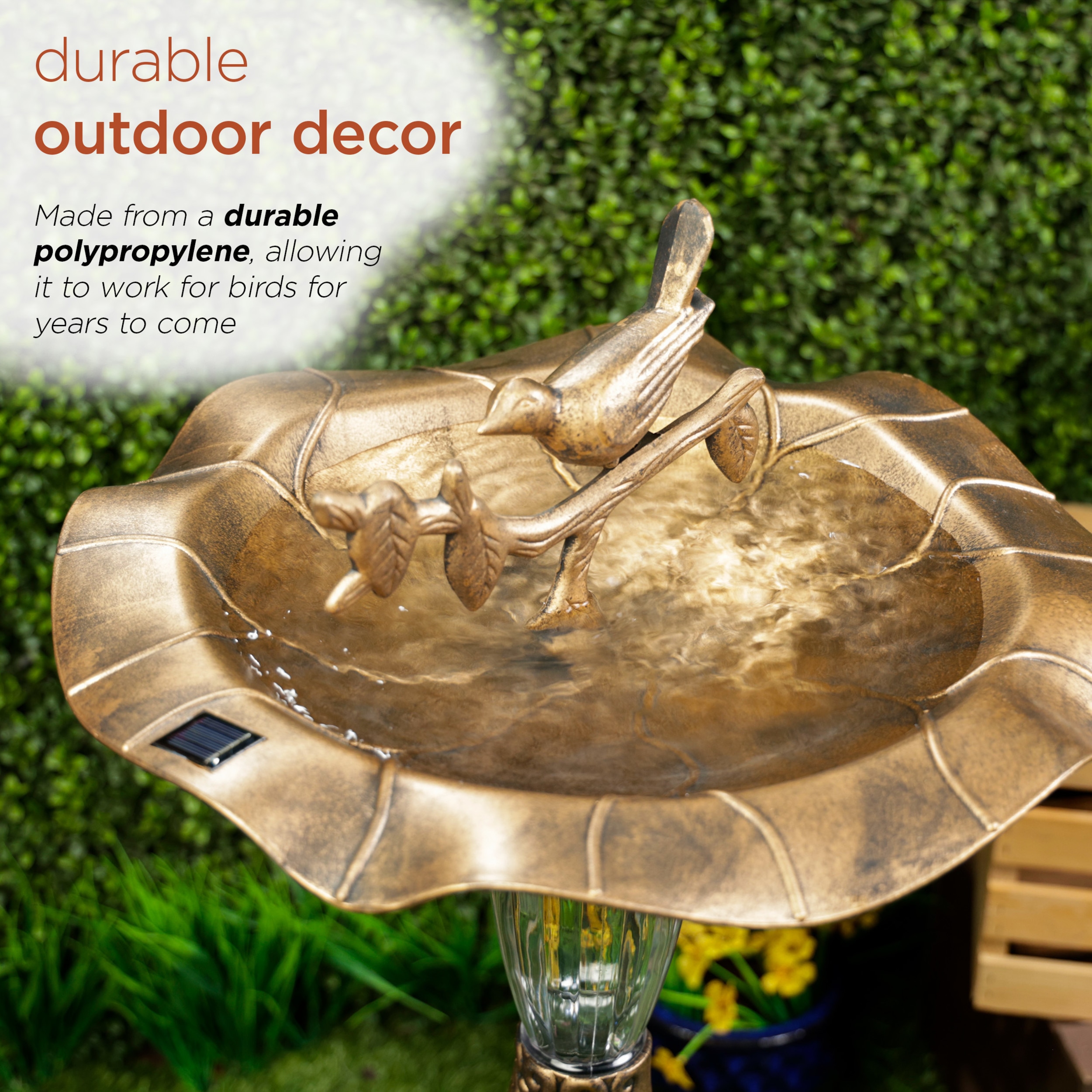 Alpine Corporation TEC316SLR birdbaths - View #8