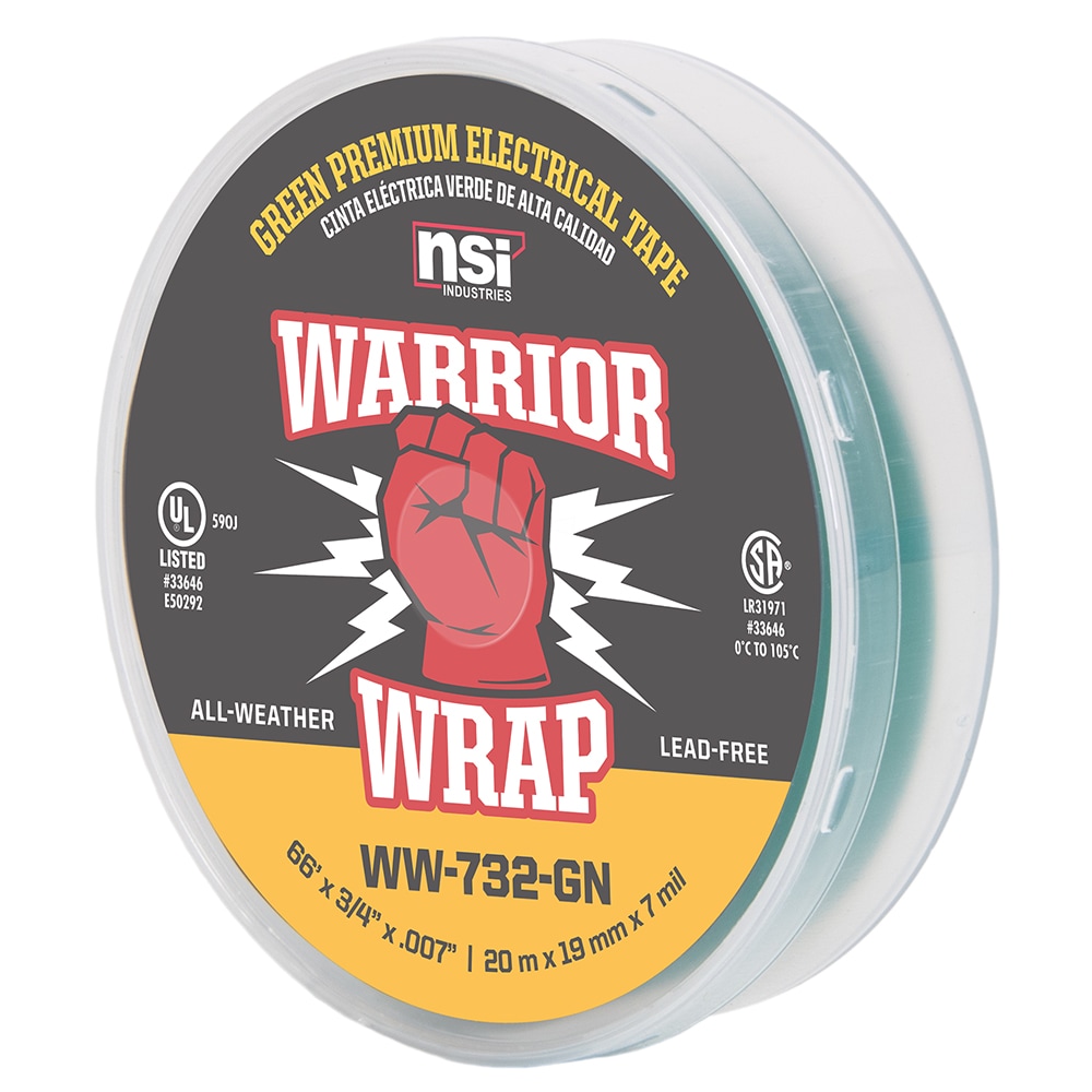 WarriorWrap WW-732-GN Electrical-Tape - View #2