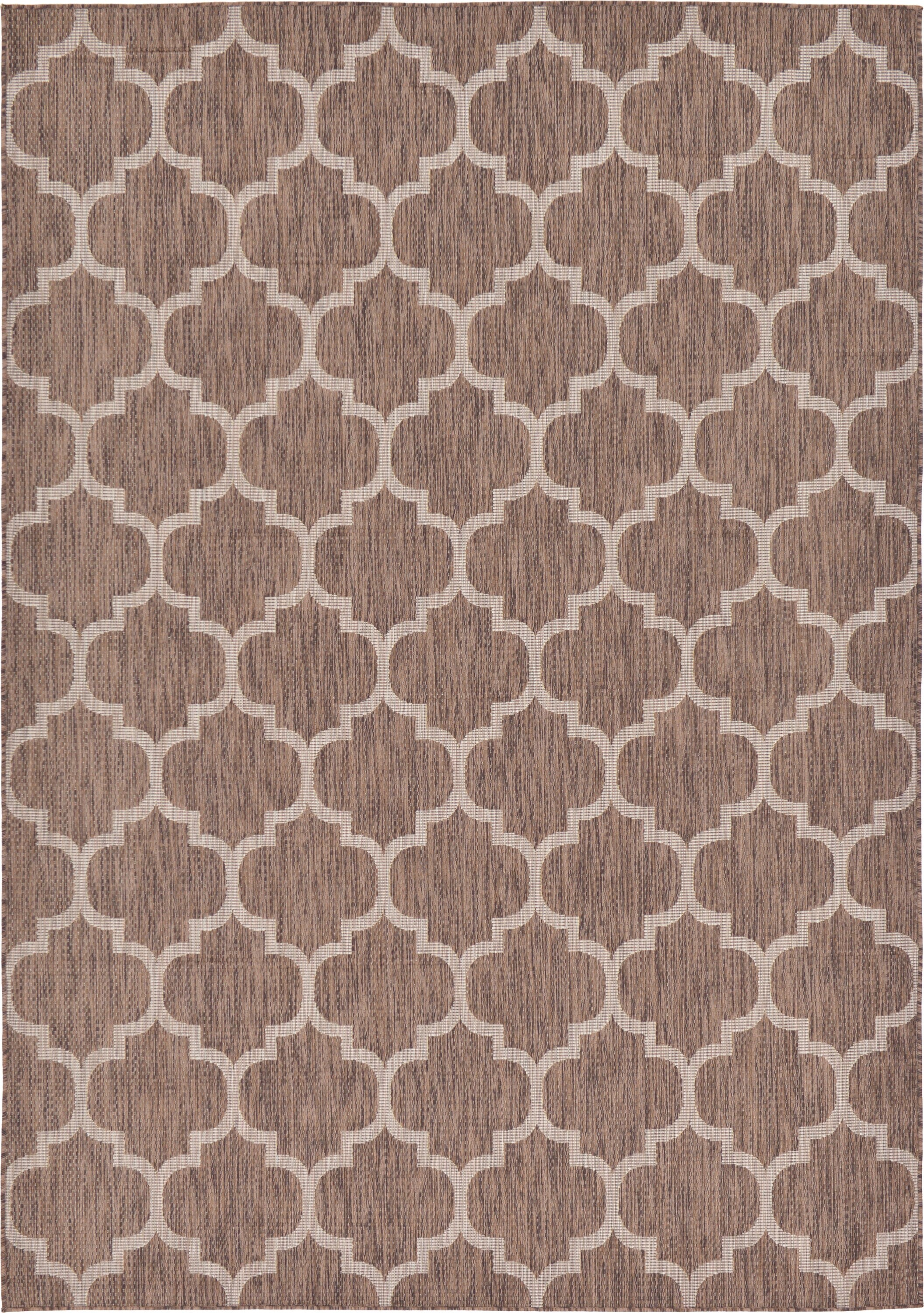 Contemporary Trellis Indoor/Outdoor Area Rug - 7' 10 x 10