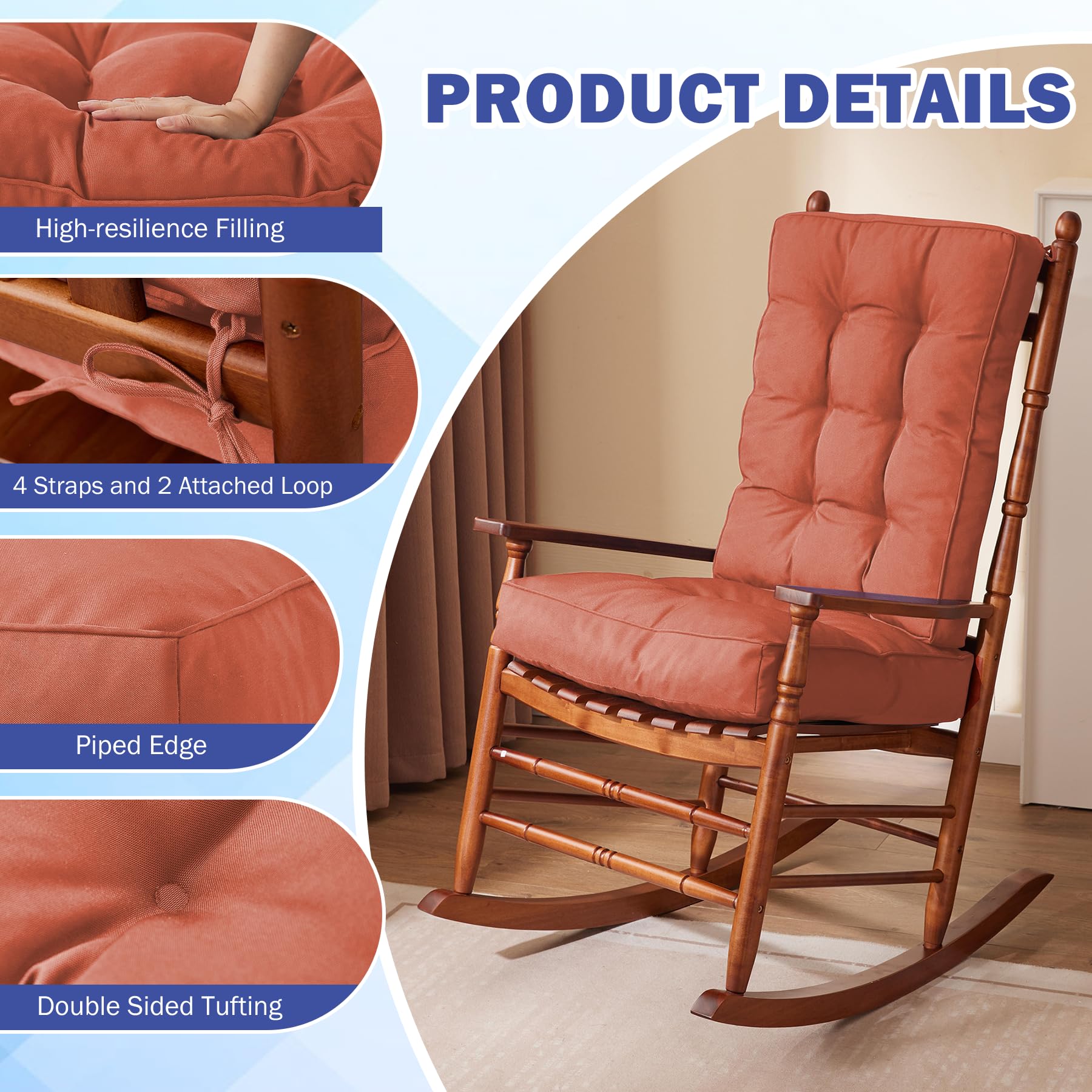 Adrinfly LAD0803D164 Patio-Furniture-Cushions - View #5