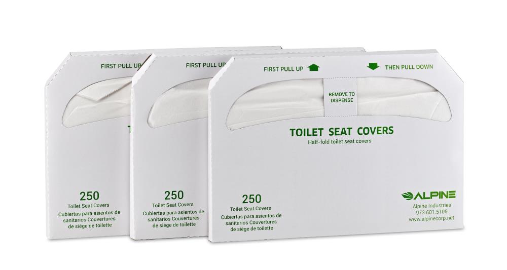 Hospeco Disposable Paper Toilet Seat Cover One Case Of 5000 Sheets Brand New 