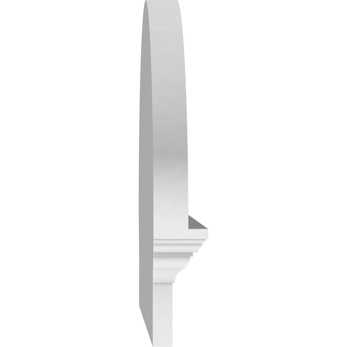 Ekena Millwork PEDPC046X185ELL03 Exterior-Window-Trim - View #4