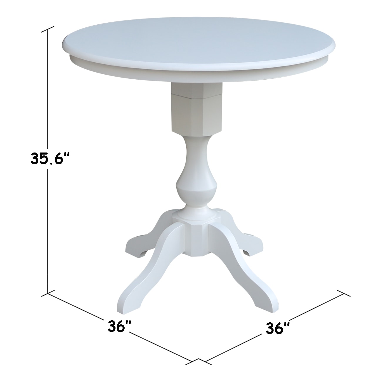 International Concepts K08-36RT-11P-S102-2 Dining-Sets - View #7