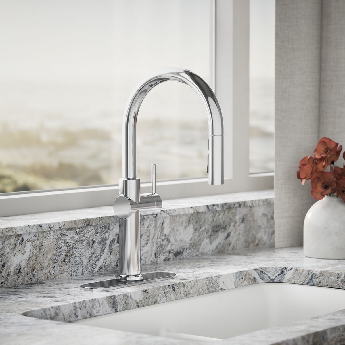 KOHLER 22972-CP Kitchen-Faucets - View #2