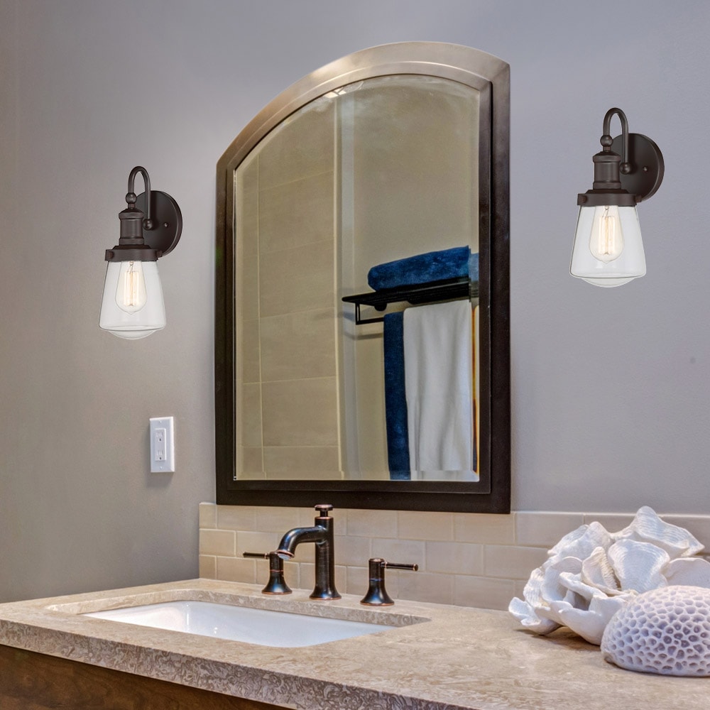Designers Fountain 69501-SB Taylor 5.25-in W 1 -Light Bronze Wall Sconce