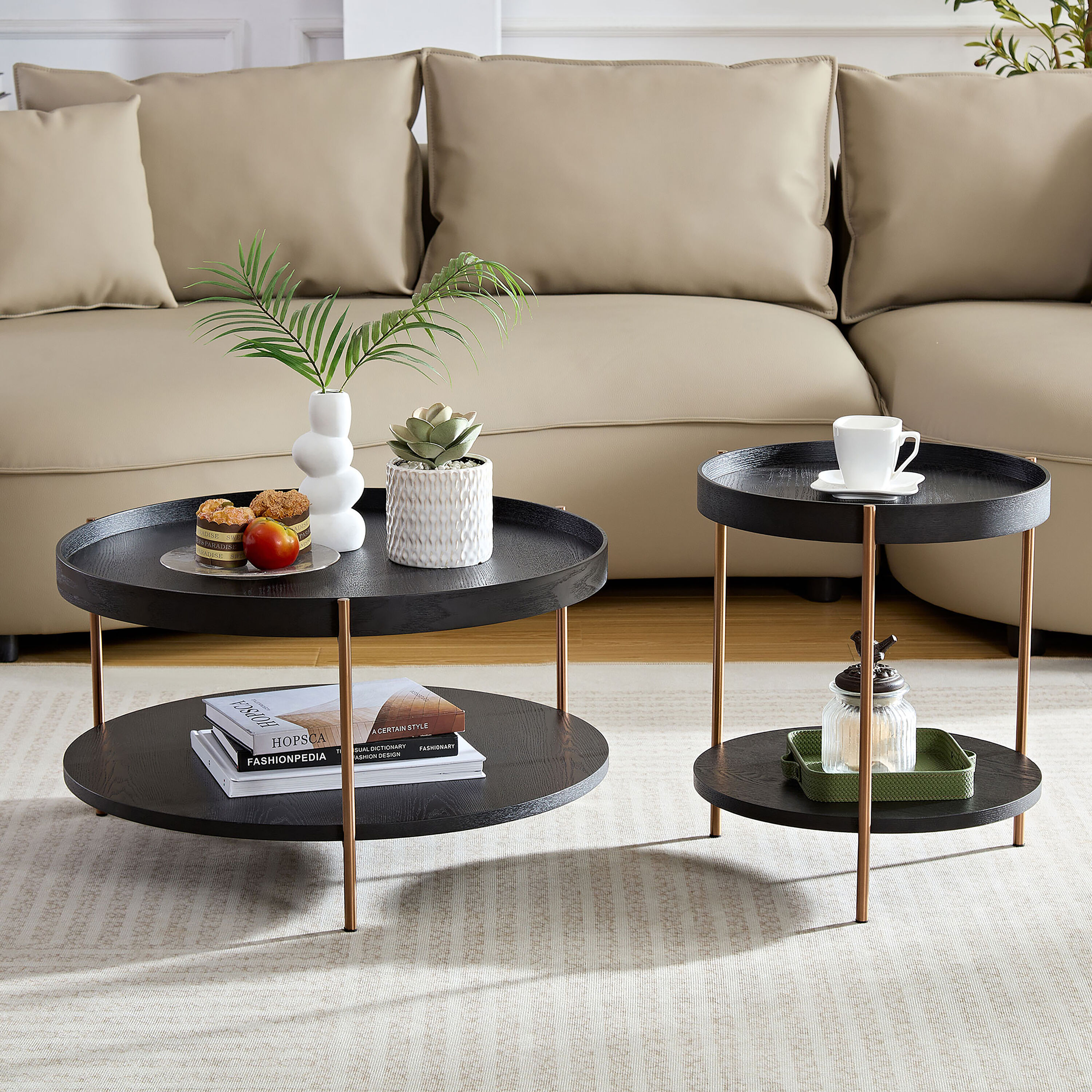 Clihome OF-0391PP16-BABL-2 Coffee-Tables - View #4