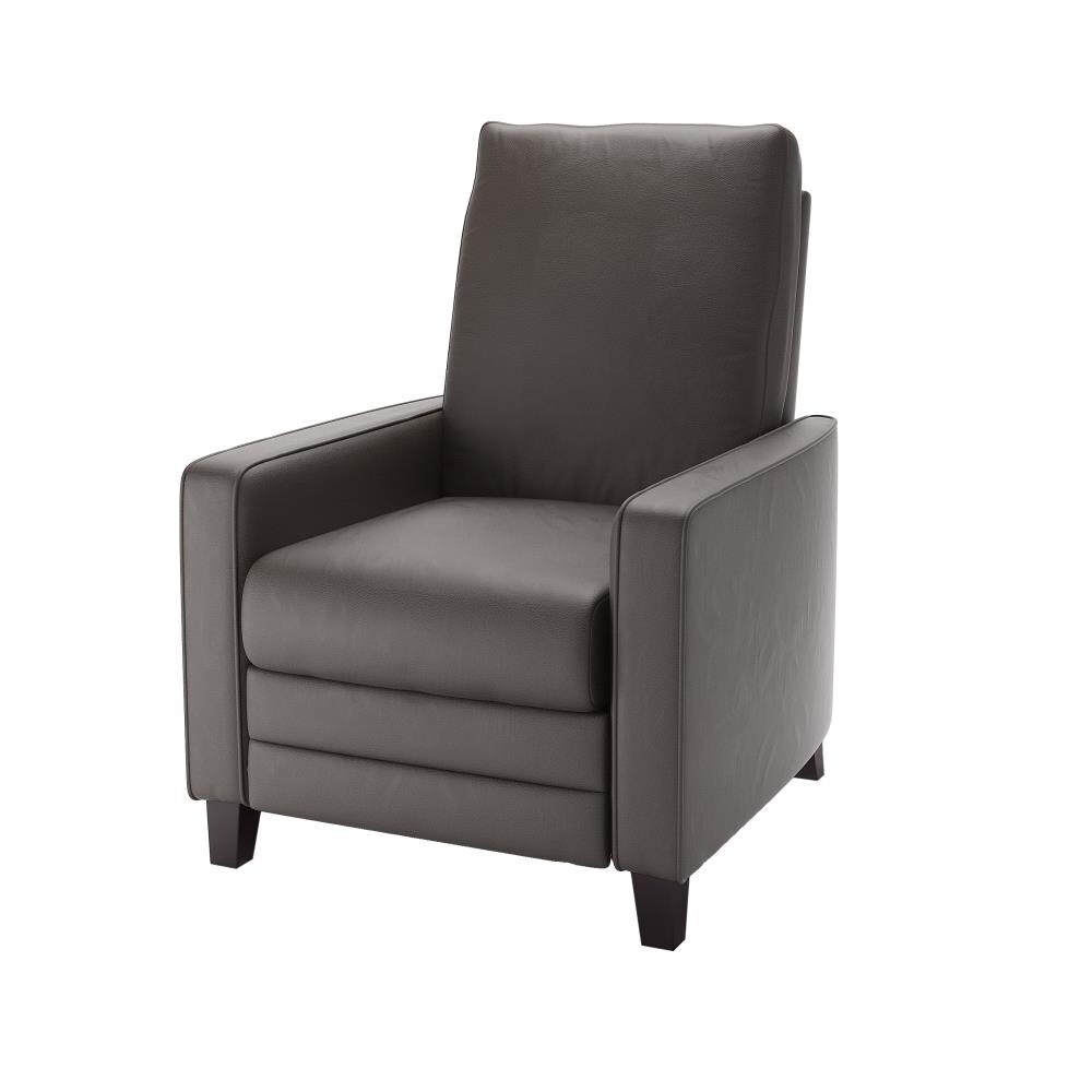 kelsey bonded leather recliner