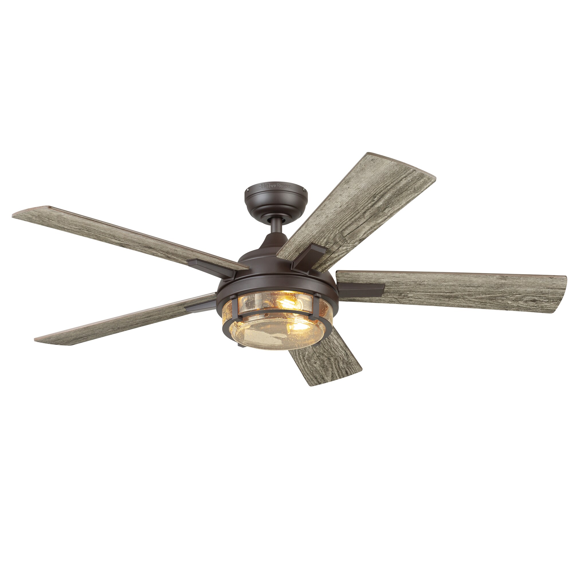 Harbor Breeze Summersville 52in Bronze LED Indoor/Outdoor Ceiling Fan