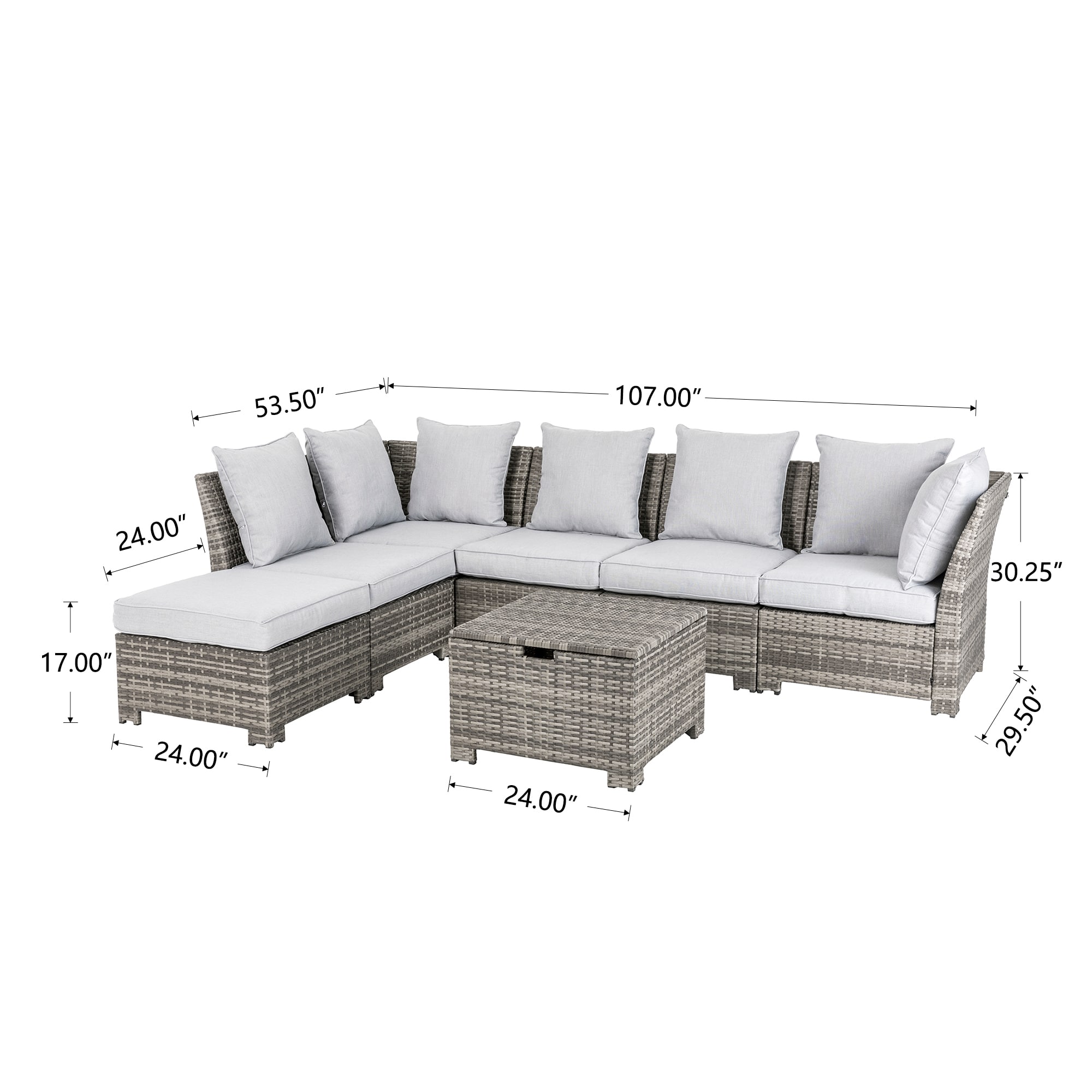 Glitzhome GH2024000003 Patio-Conversation-Sets - View #5
