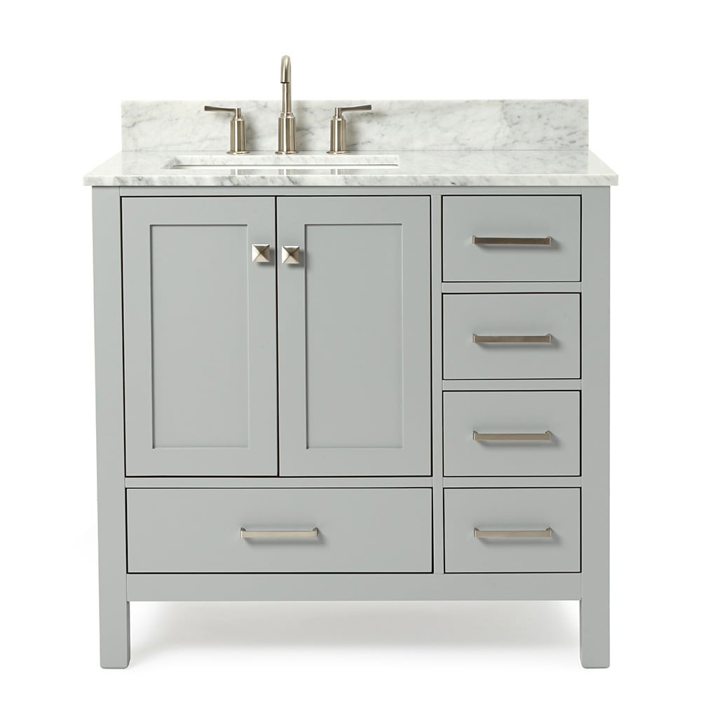 ARIEL A037SLCW2RVOGRY Bath-Vanity-Combo - View #2