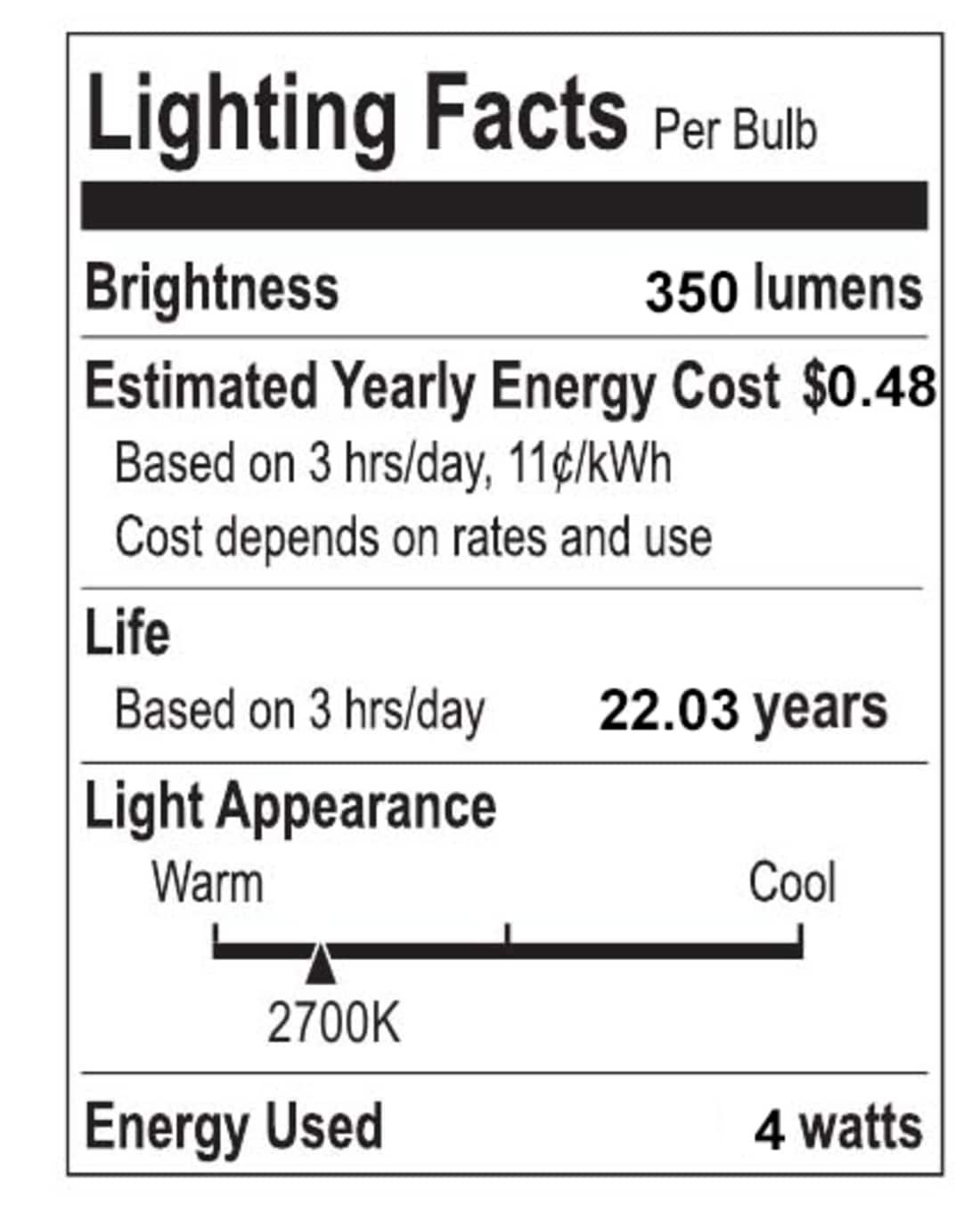 JONATHAN  Y BLB-T45A-SET6 Led-Lights - View #6