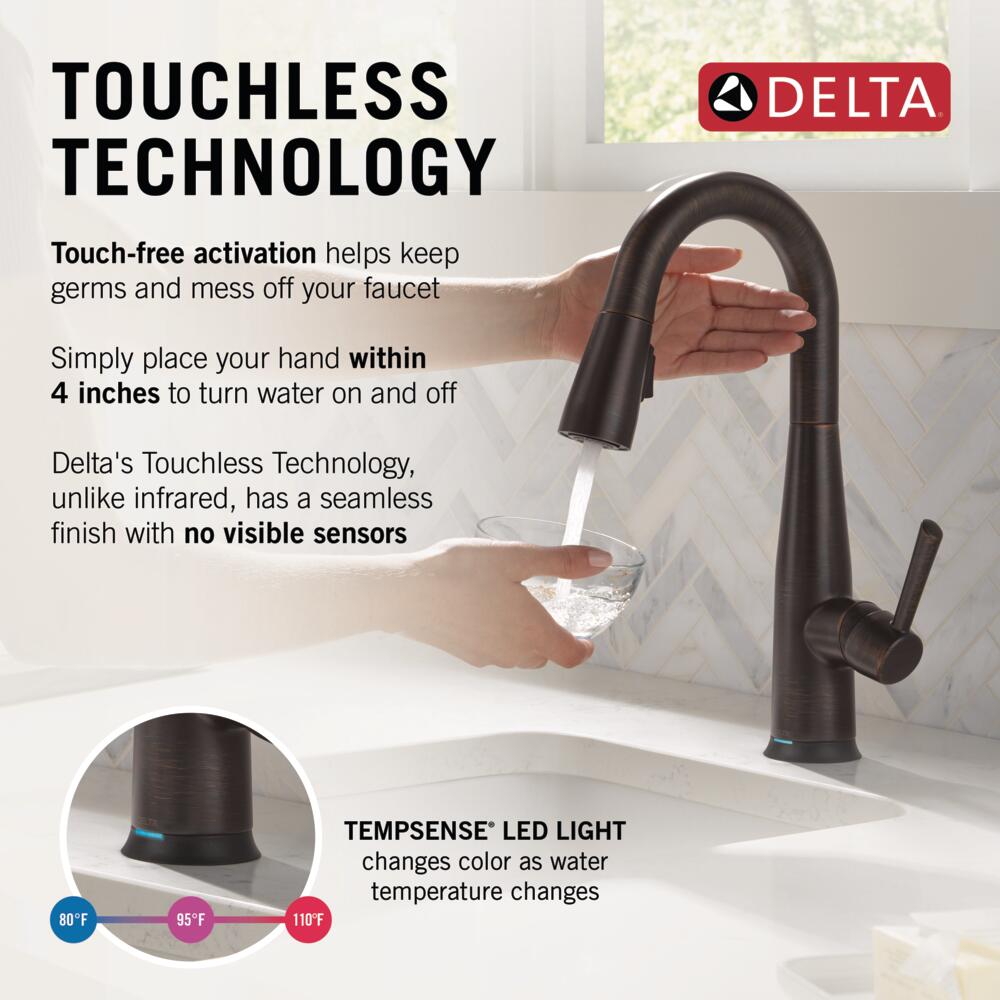 Delta 9913TL-RB-DST Kitchen-Faucets - View #2