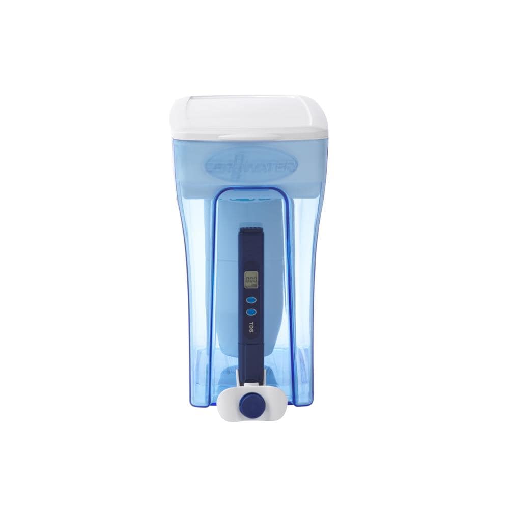 ZeroWater 23-Cup Blue Water Filter Pitcher in the Water Filter Pitchers  department at
